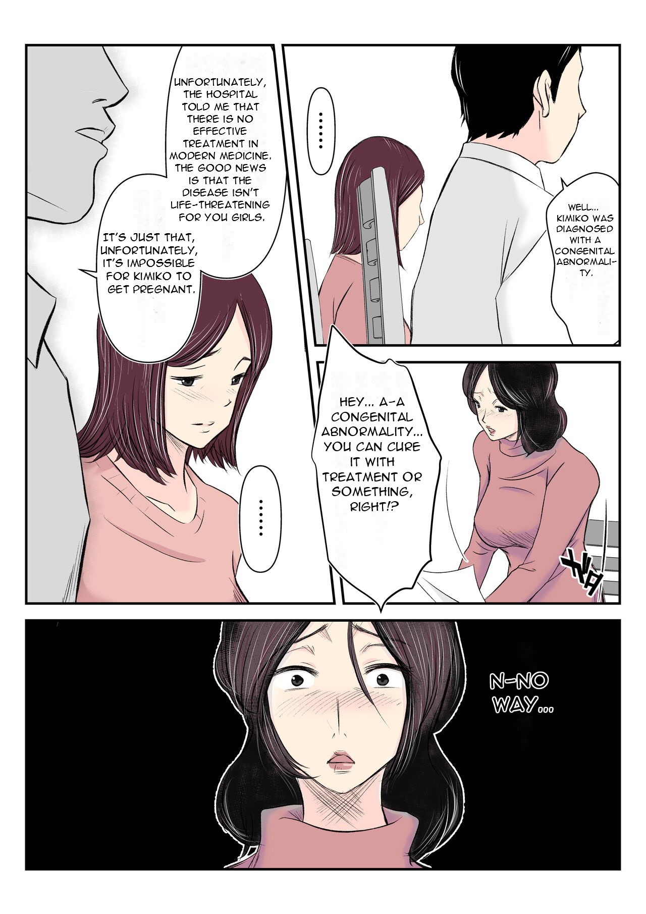 Dairi Shussan o Onegai Sare, Musume no Otto o Netotte Shimatta Inbo - A Lewd Mother who was Asked to be a Surrogate for Her Daughter and Ended up Sleeping with... page 6 full