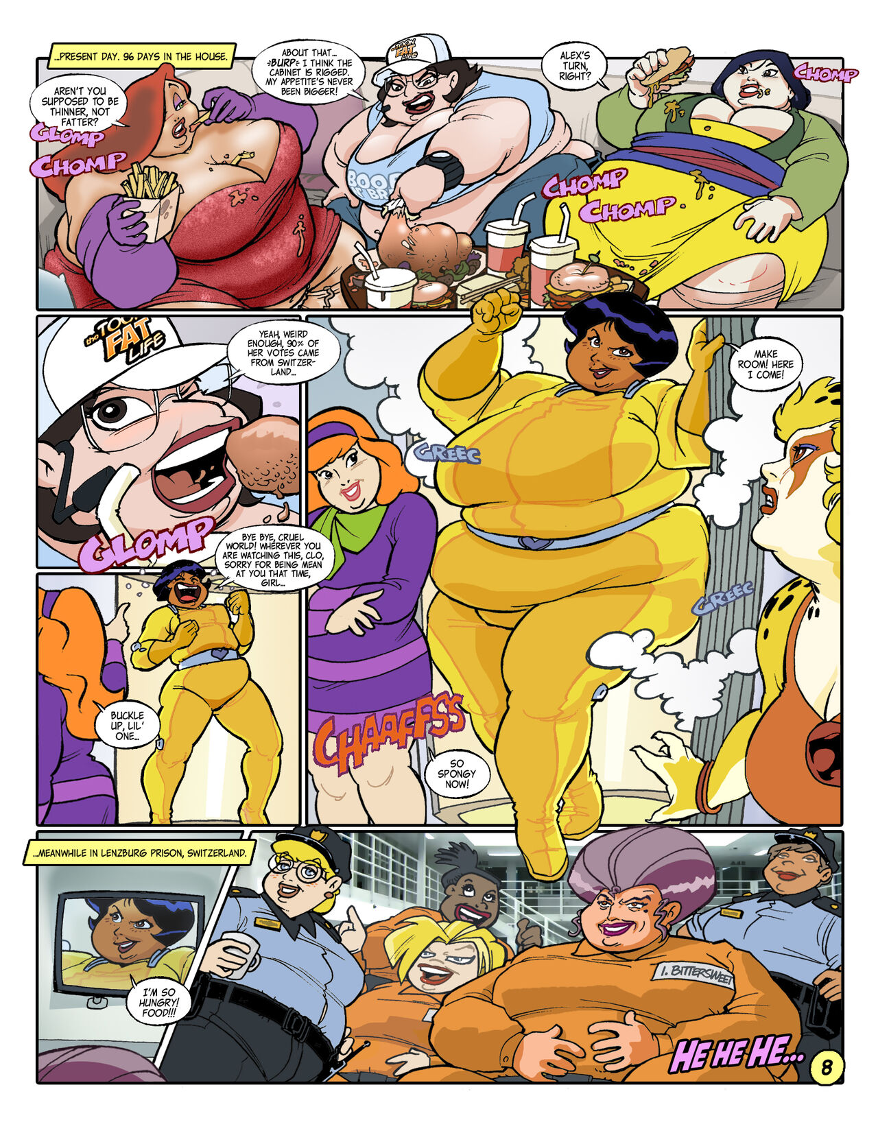 The Toon Fat Life page 8 full