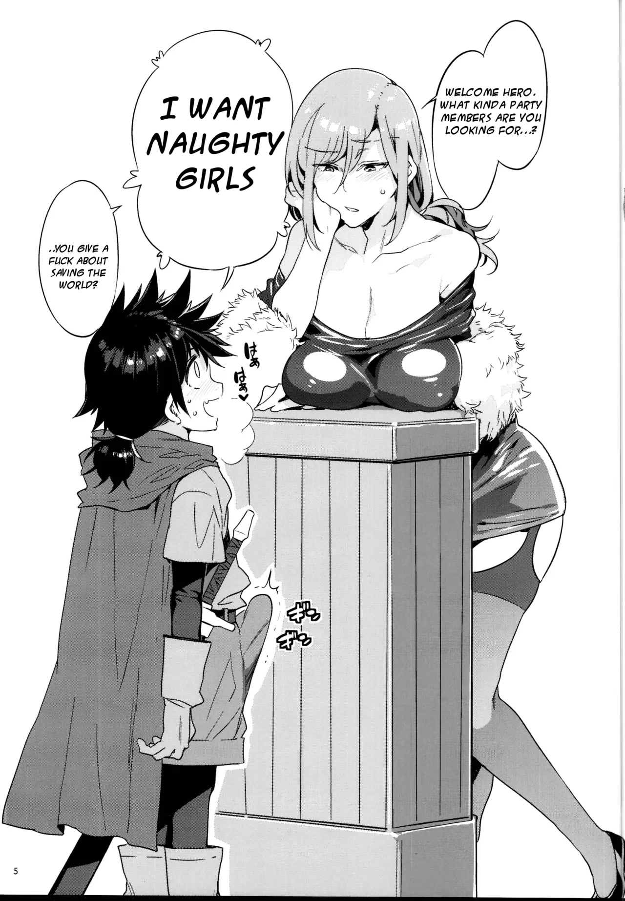 Seiyoku ni Shoujiki Sugiru Shota Yuusha | The boy hero who was too frank with his lust/Seiyoku ni Shoujiki Sugiru Shota Yuusha page 5 full