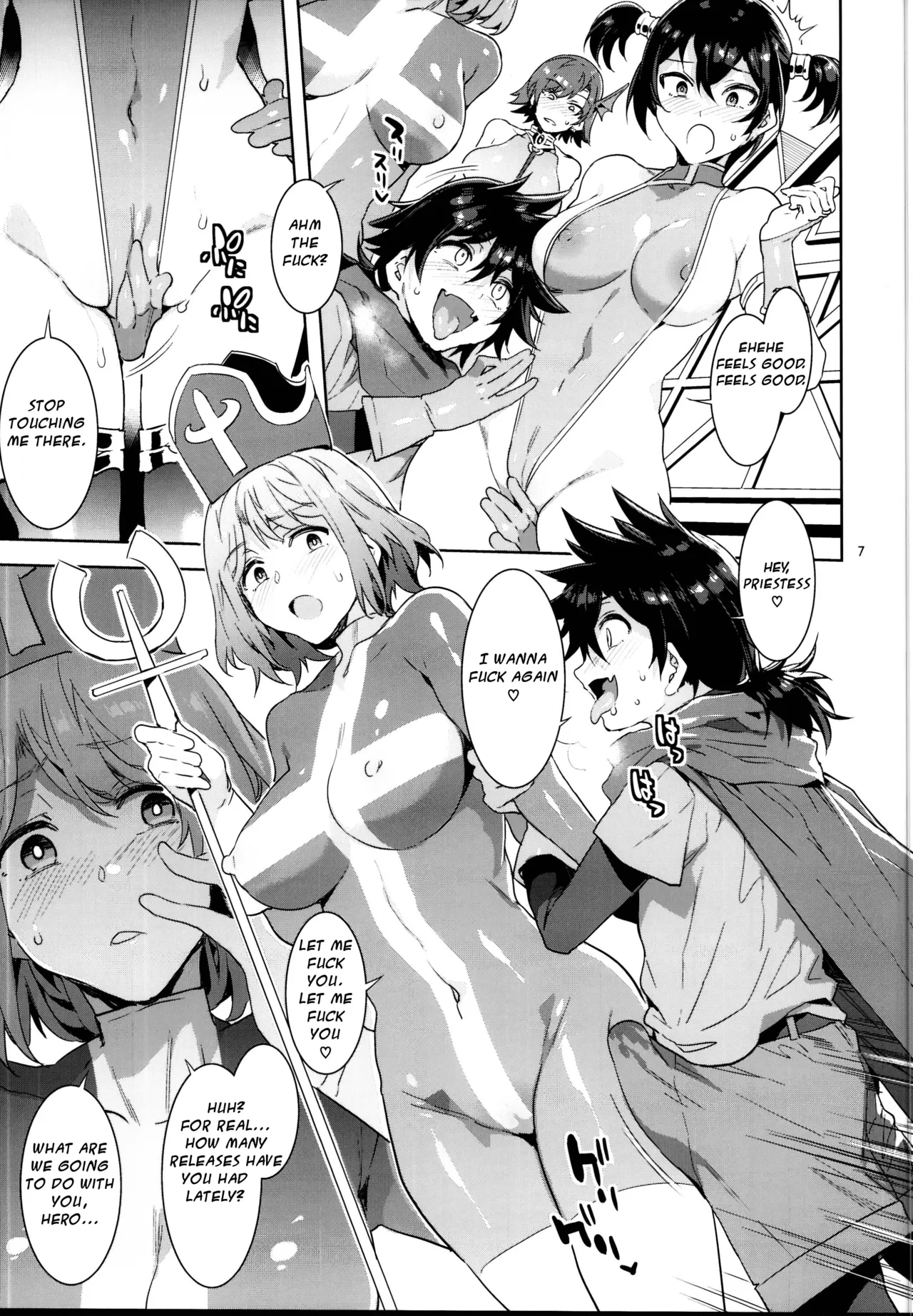 Seiyoku ni Shoujiki Sugiru Shota Yuusha | The boy hero who was too frank with his lust/Seiyoku ni Shoujiki Sugiru Shota Yuusha page 7 full