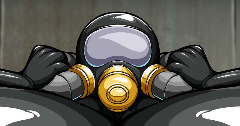 部族化ぐだ男のラバースーツ page 1 full