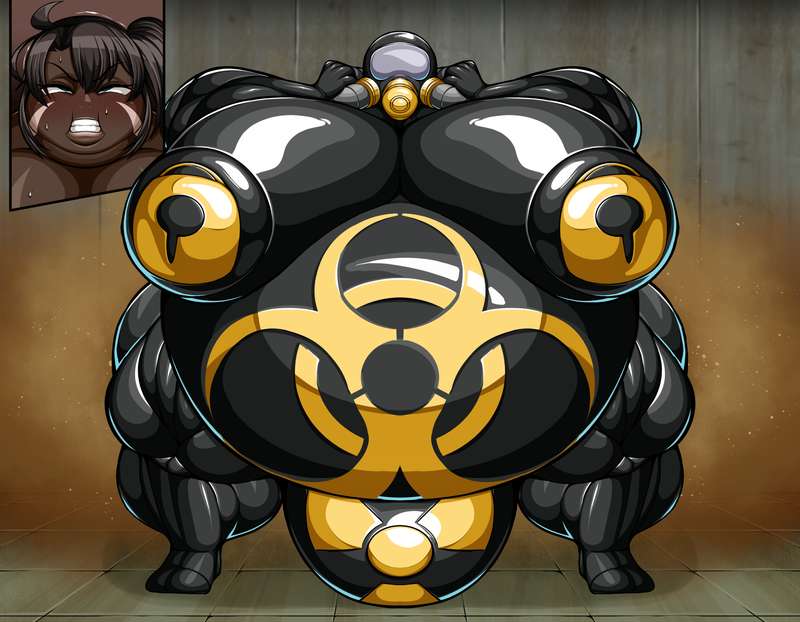 部族化ぐだ男のラバースーツ page 8 full