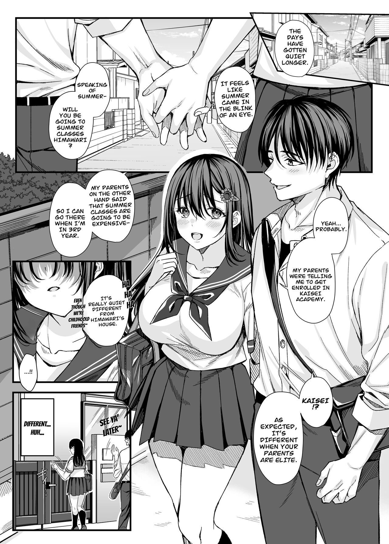 Rakuyou wo Ou Himawari -Netorare Ochita Boku no Kanojo- page 2 full