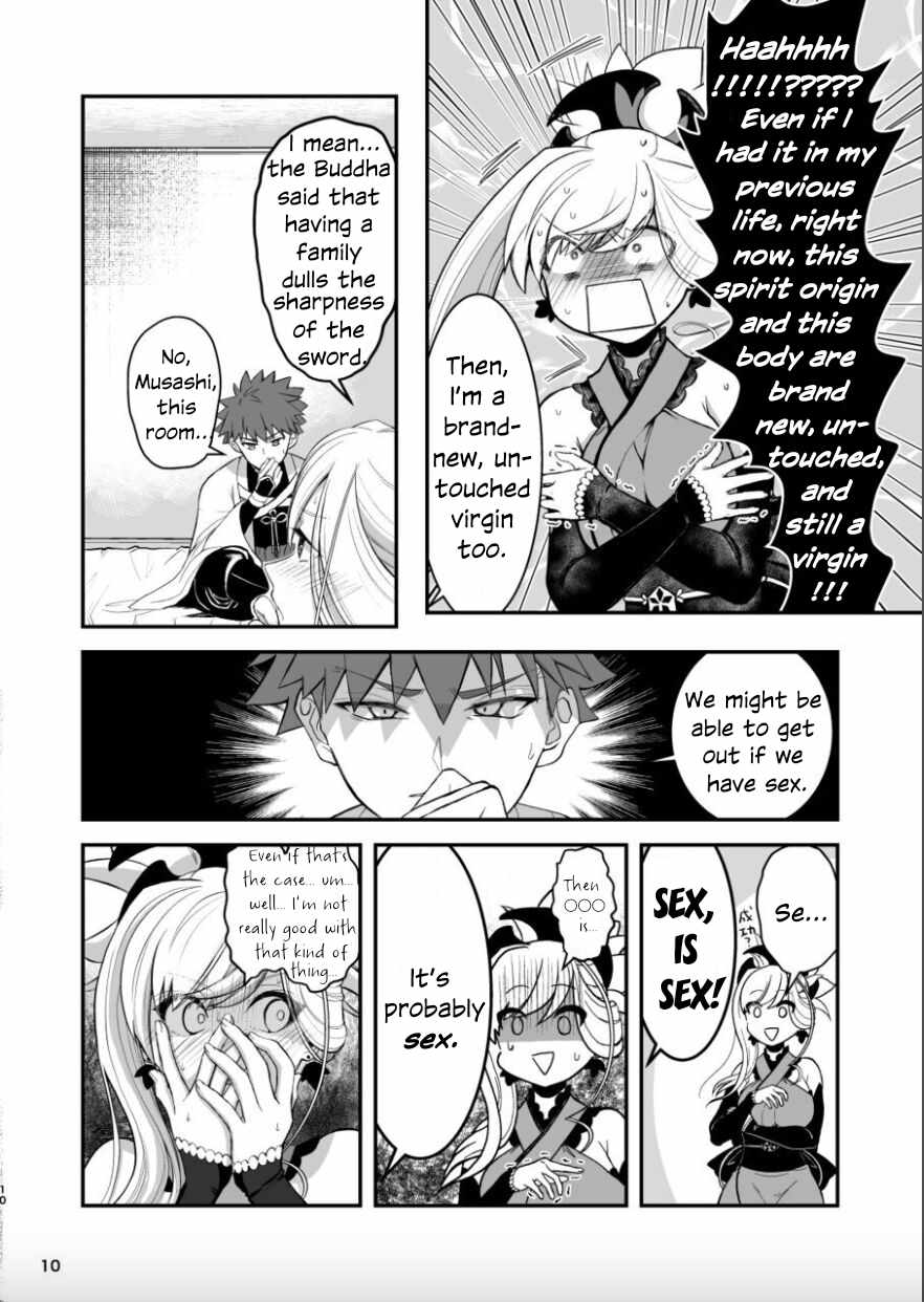Musashi-chan to Sex Shinaito Derenai Heya - A room you can't get out of unless you and Musashih avea se***. page 9 full