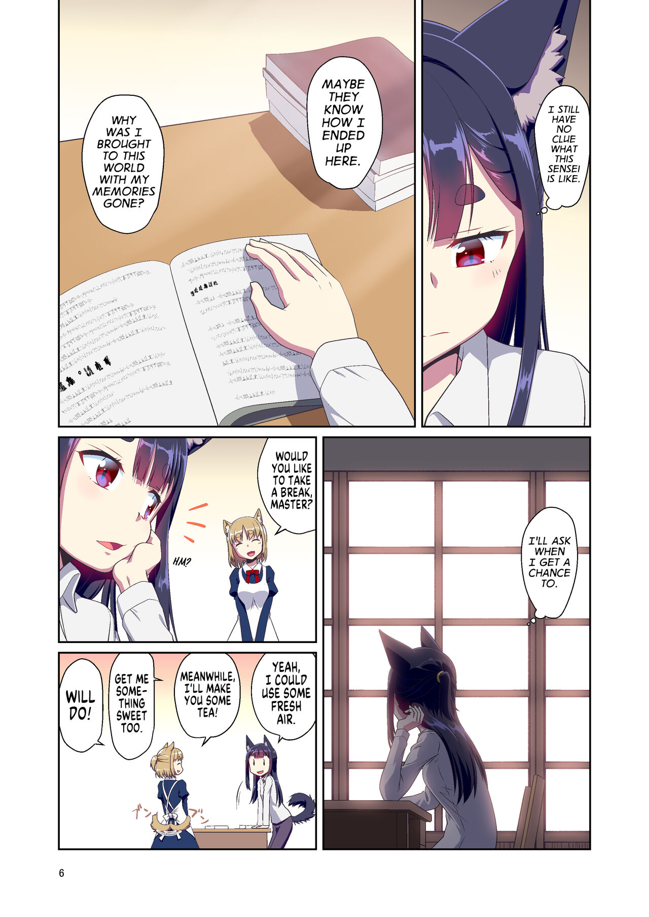 Me ga Sametara Kemomimi Shoujo ni Natteita Ohanashi 2 | How I Woke Up as a Girl With Animal Ears Pt.2 page 6 full