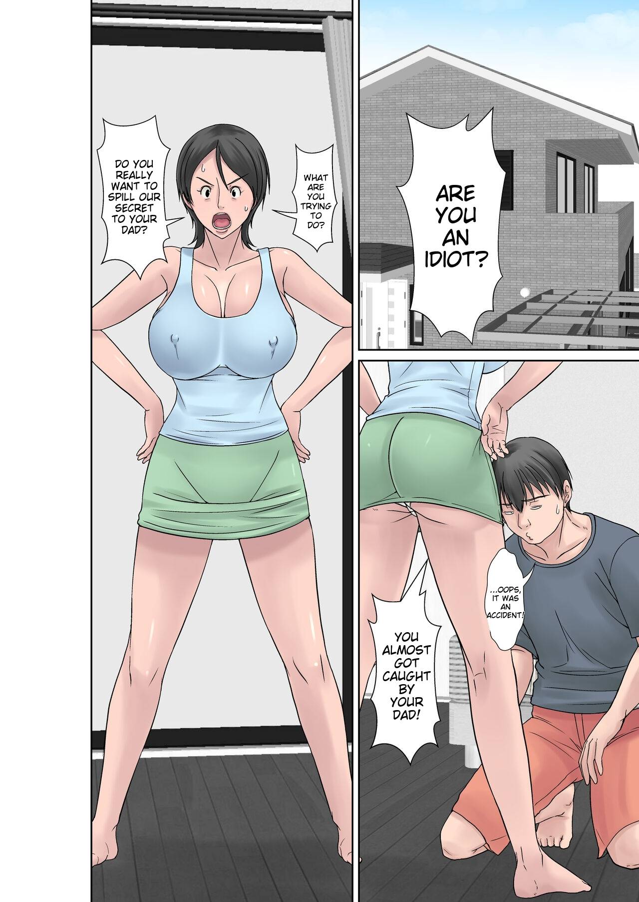 Kora! Anta Hahaoya o Kudoite Nani Shiyoutte Iu no! ~Katsuo Hitorigurashi Hen~ Sono 4 | Seducing My Mother page 2 full