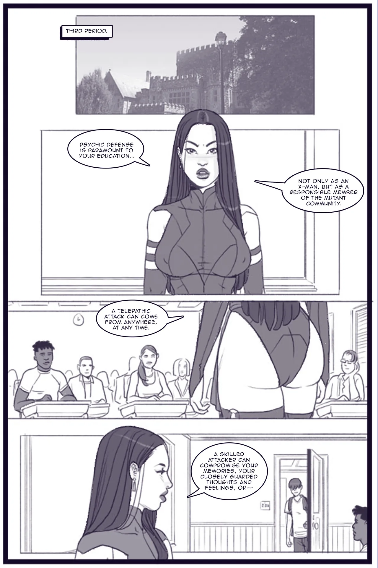 X Academy Bimbofied - Psylocke page 7 full