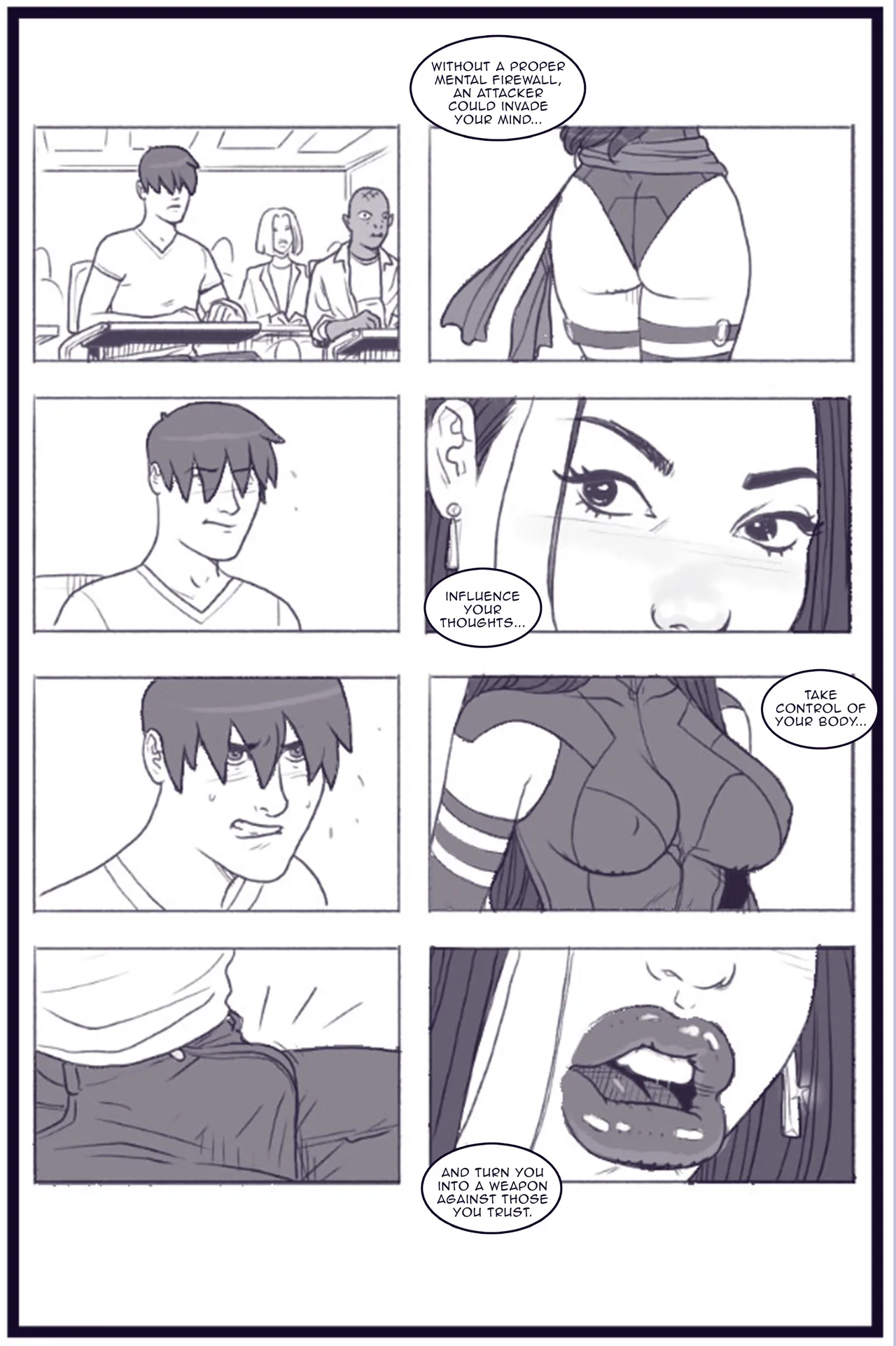 X Academy Bimbofied - Psylocke page 9 full