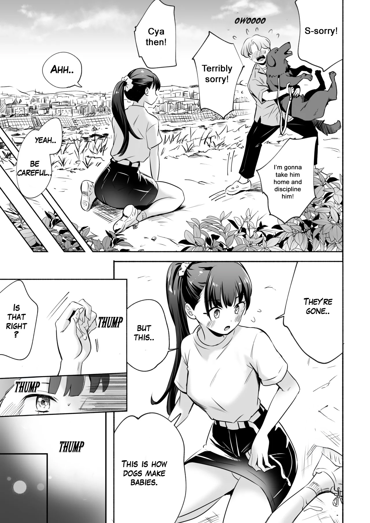 Inu ni NTRrechimatta | I got NTR'd by a dog. page 7 full