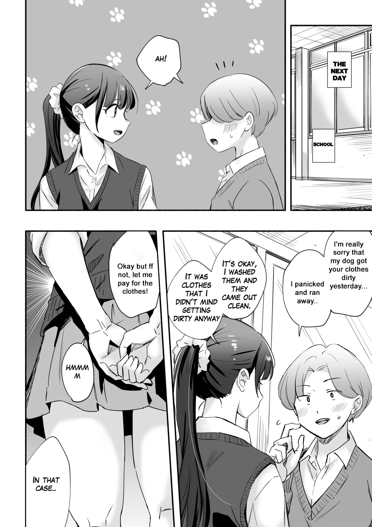 Inu ni NTRrechimatta | I got NTR'd by a dog. page 8 full