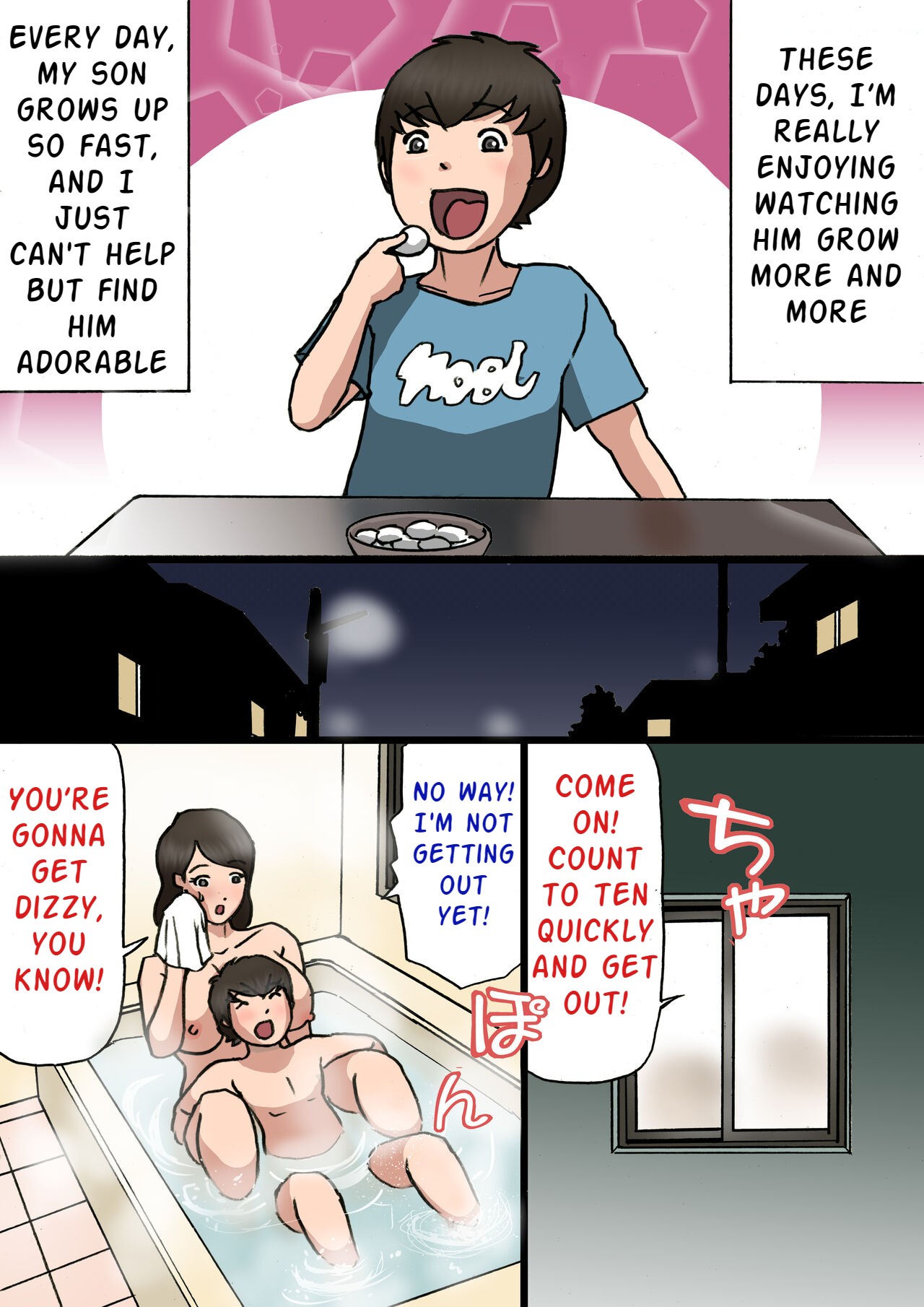 Mother wants to cure her son's spoiled behavior page 2 full