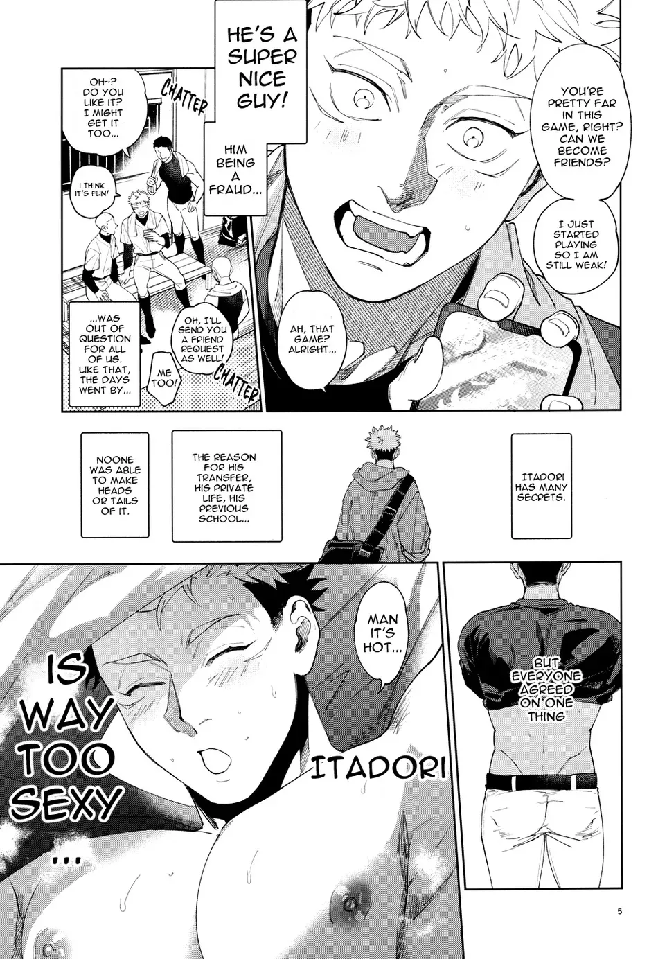 Totsujo Nyuubu Shitekita Danshi ga Erosugite Nanmo okoranai hazu ga naku – Jujutsu Kaisen dj page 4 full