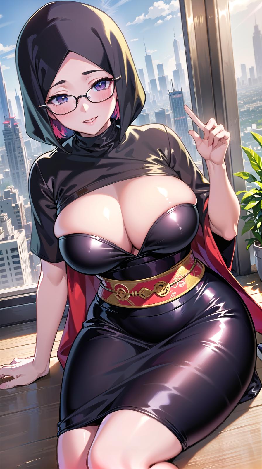 （Doctorehentai）Japanese boy wants to become a Muslim girl and be embraced② page 6 full