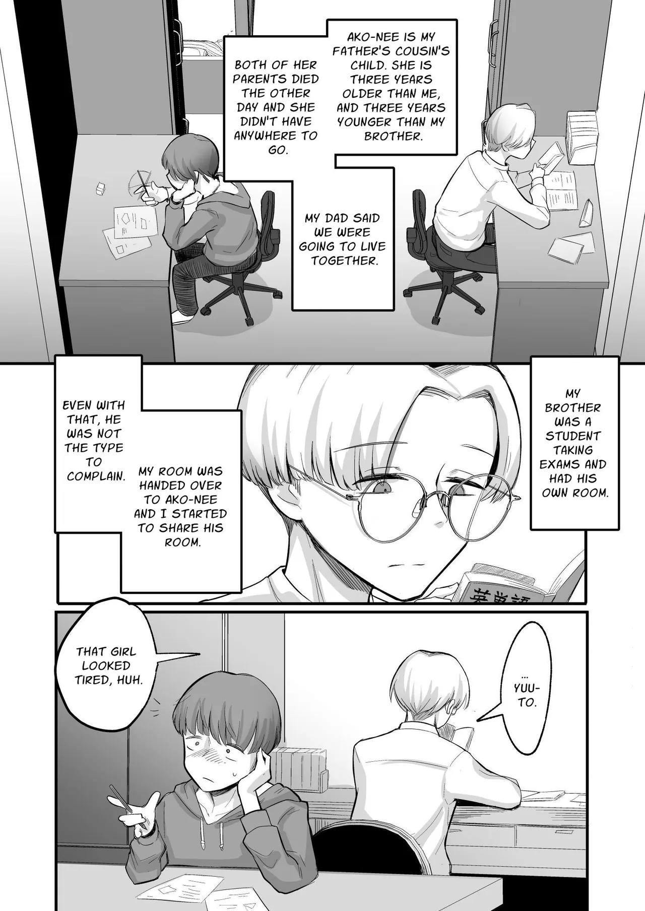 Kanojo ga Boku o Kowashita Hatsukoi no Ako-ne wa Boku no Kazoku to Sex shiteru | She Broke Me ~my first love is fucking my family~ page 8 full