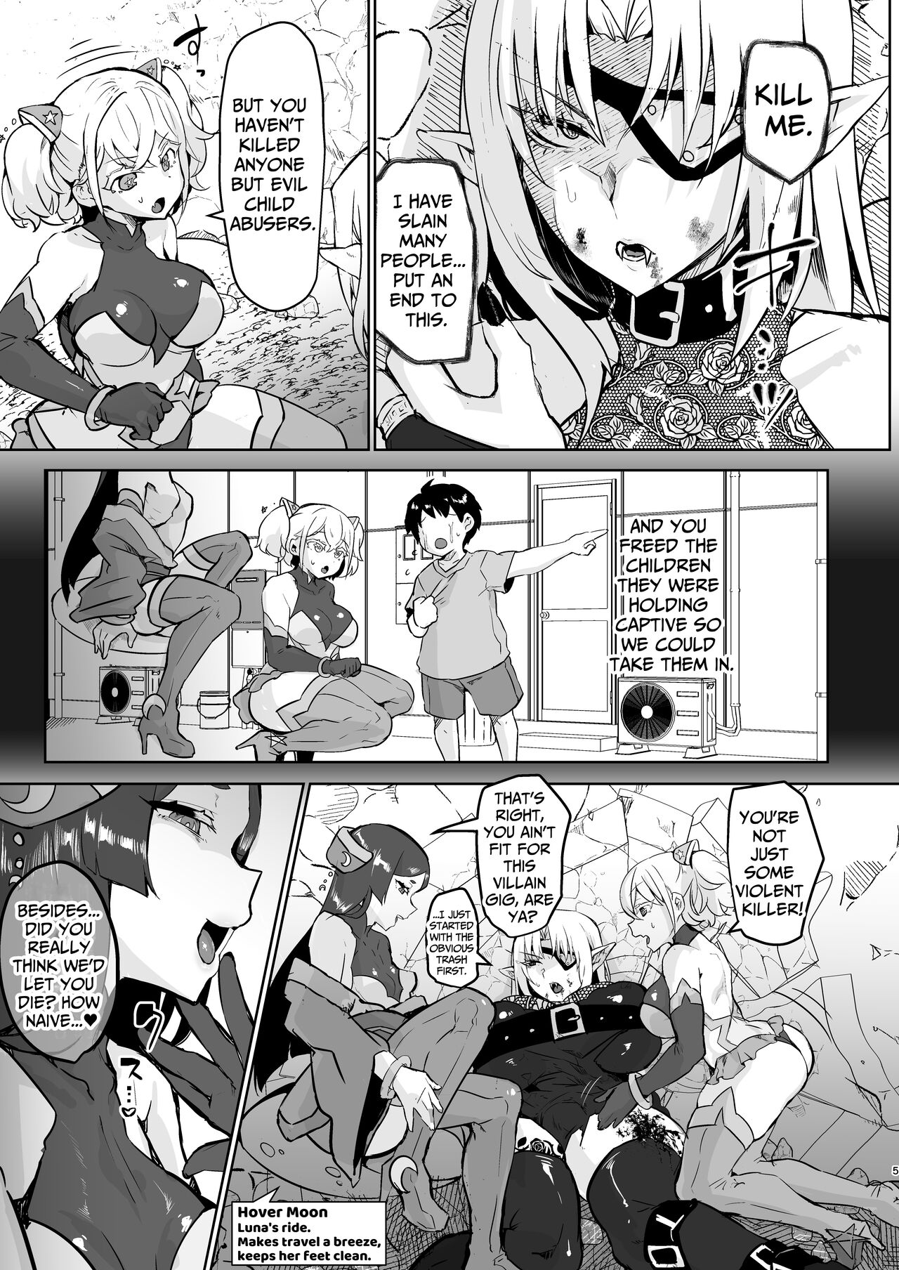 Aku no Onna Kanbu Seigi Ochi | Evil Lady Executive Falls To Justice page 5 full