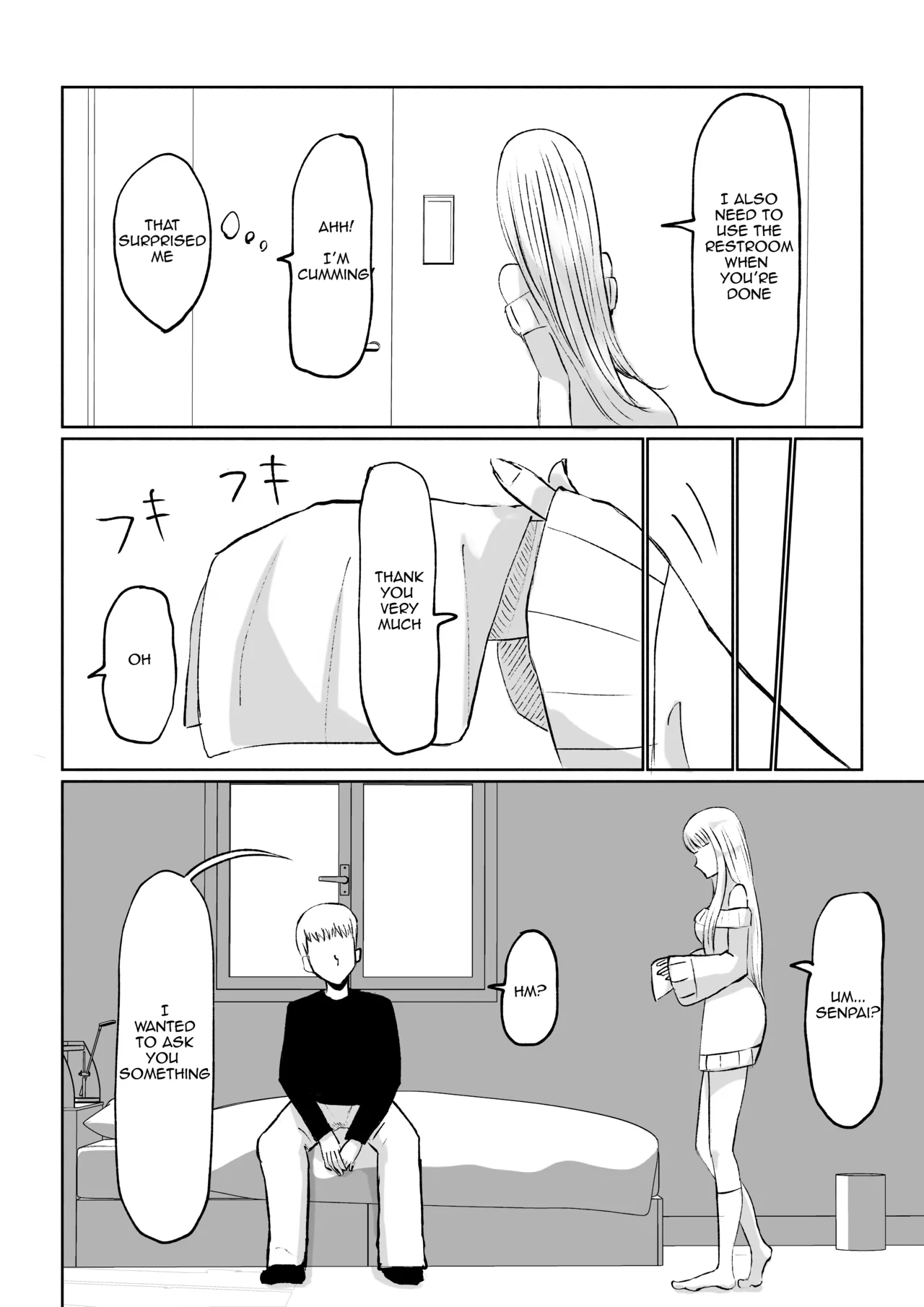 My Sadistic Kouhai Appreciates My Useless Ejaculation page 8 full