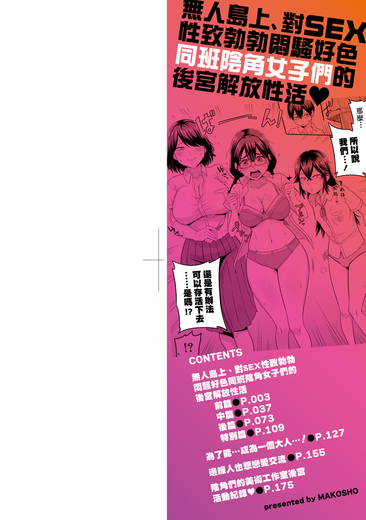 Mujintou de, SEX ni Kyoumi Shinshin na Dosukebe InCha Joshi-tachi to Harem Life page 3 full
