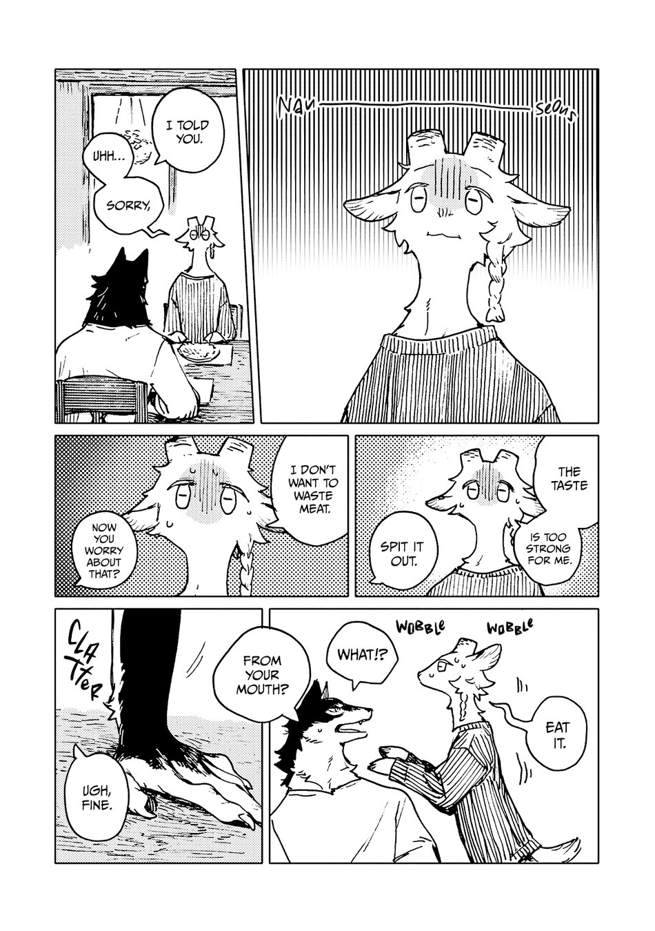 【Nagabe/ながべ】Goat-and-Wolfs-Table page 4 full