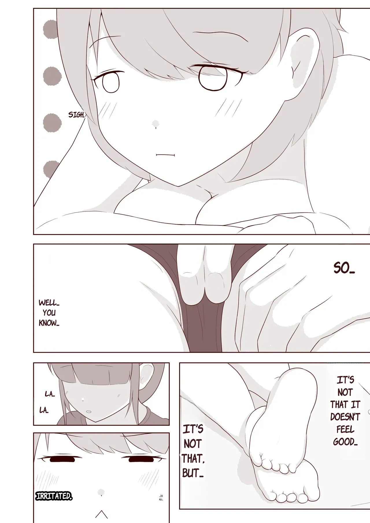 I want to have the soles of my feet tickled! page 7 full