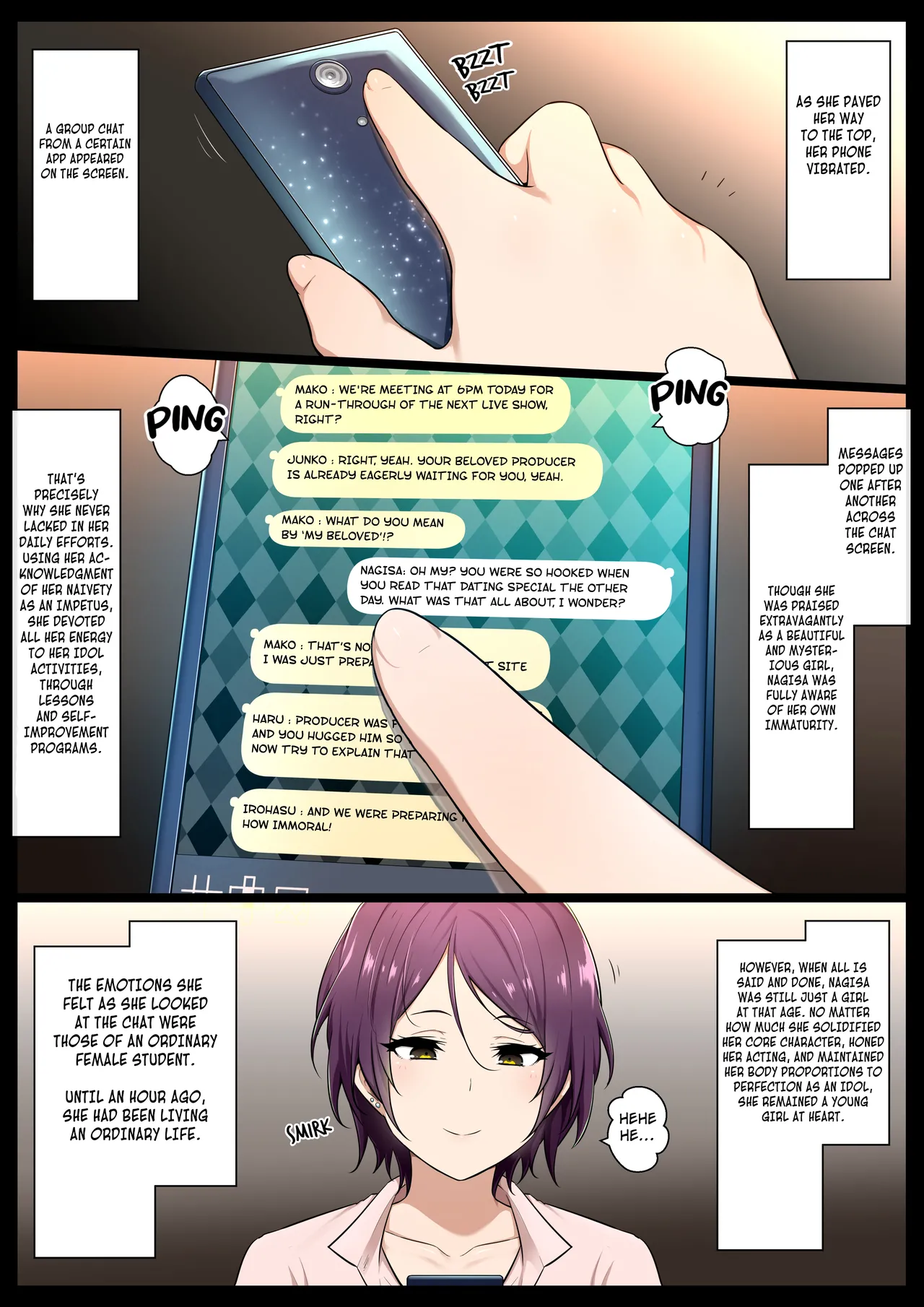 Kimo Kasu vs Cool-kei Idol Zenpen page 4 full