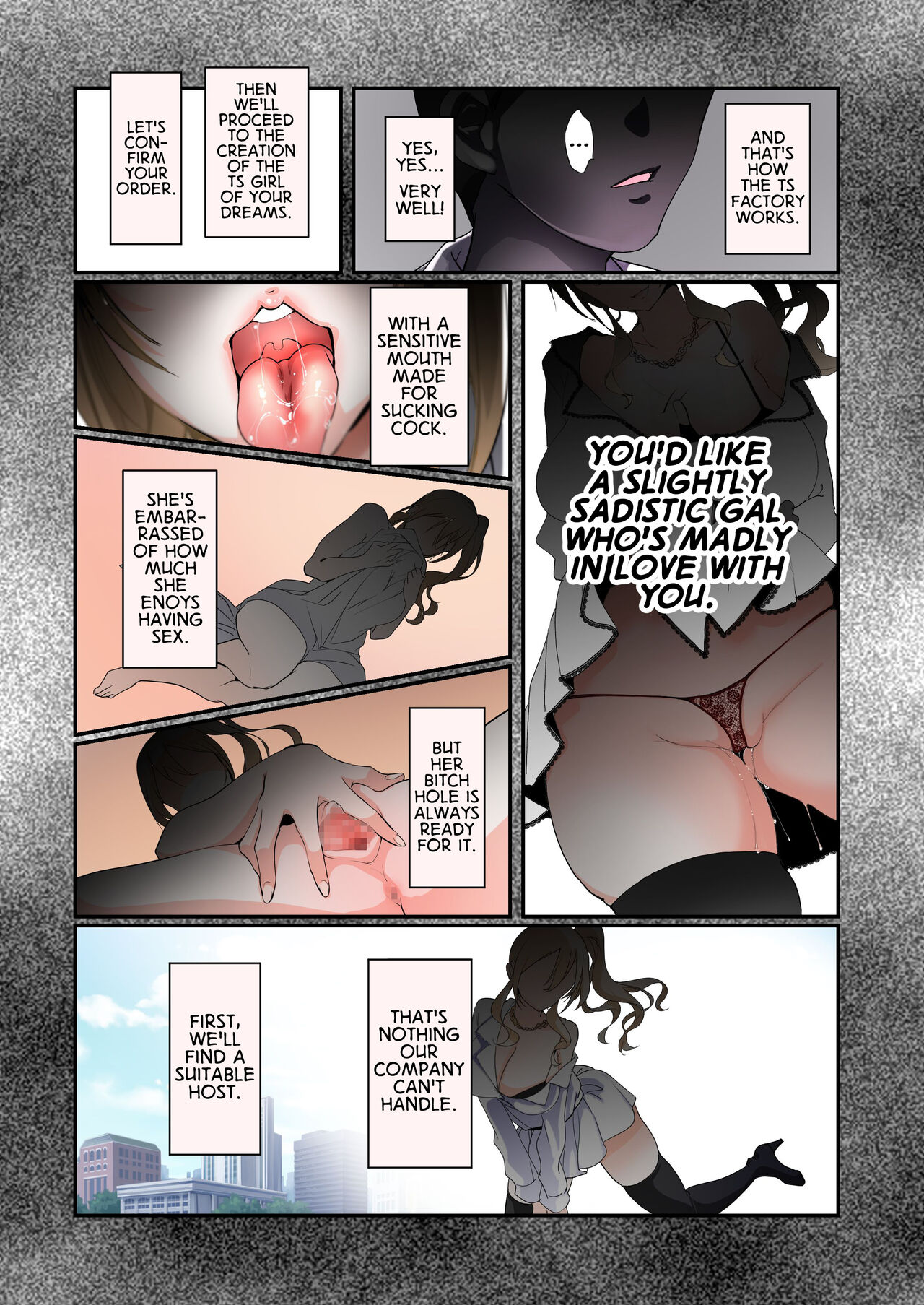 Production Process for a Single Lewd Girl on the TS Onahole Factory. With Some Aftermath page 4 full