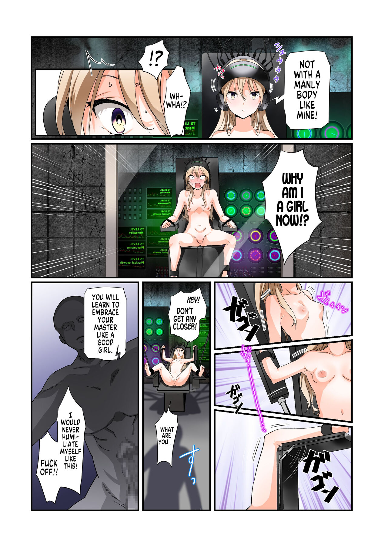 Production Process for a Single Lewd Girl on the TS Onahole Factory. With Some Aftermath page 8 full