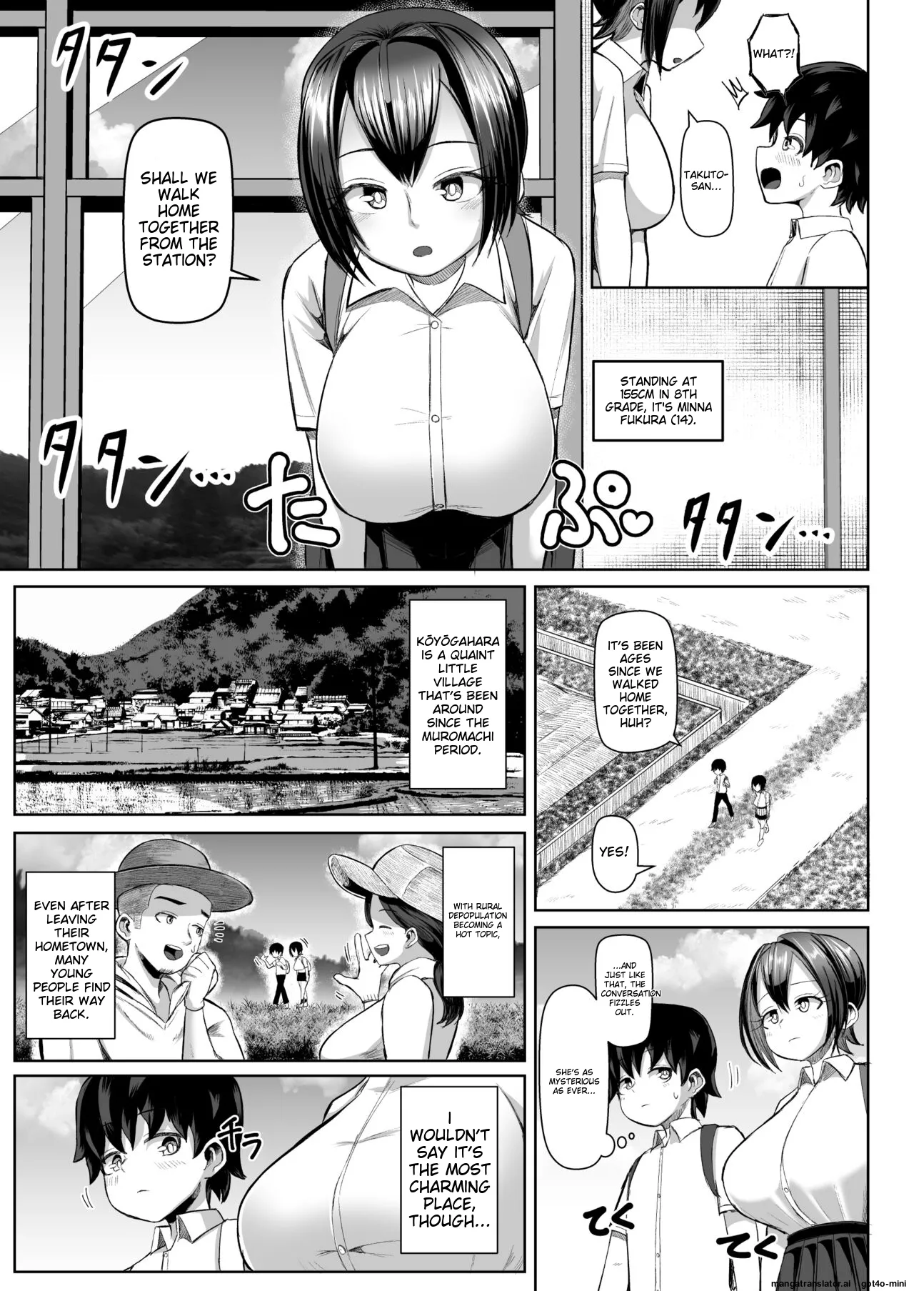 Paizuri Matsuri ~Inshuu ga Nokoru Mura de Kyoukugen Kyousha~ page 4 full