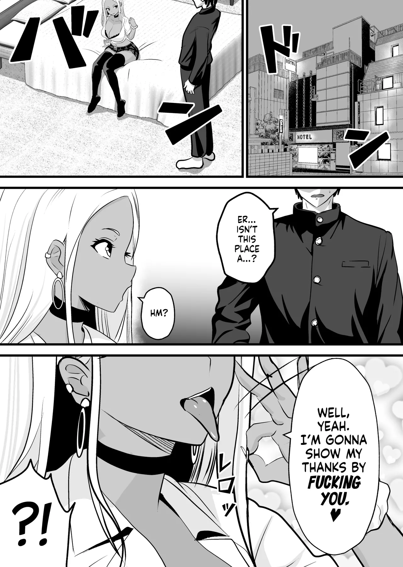 Otaku ni Yasashii Kuro Gal ga Rare Card to Koukan de Sex Sasetekureru ー Nerd-Friendly Choco-Gyaru Will Trade Sex For Rare Cards page 4 full