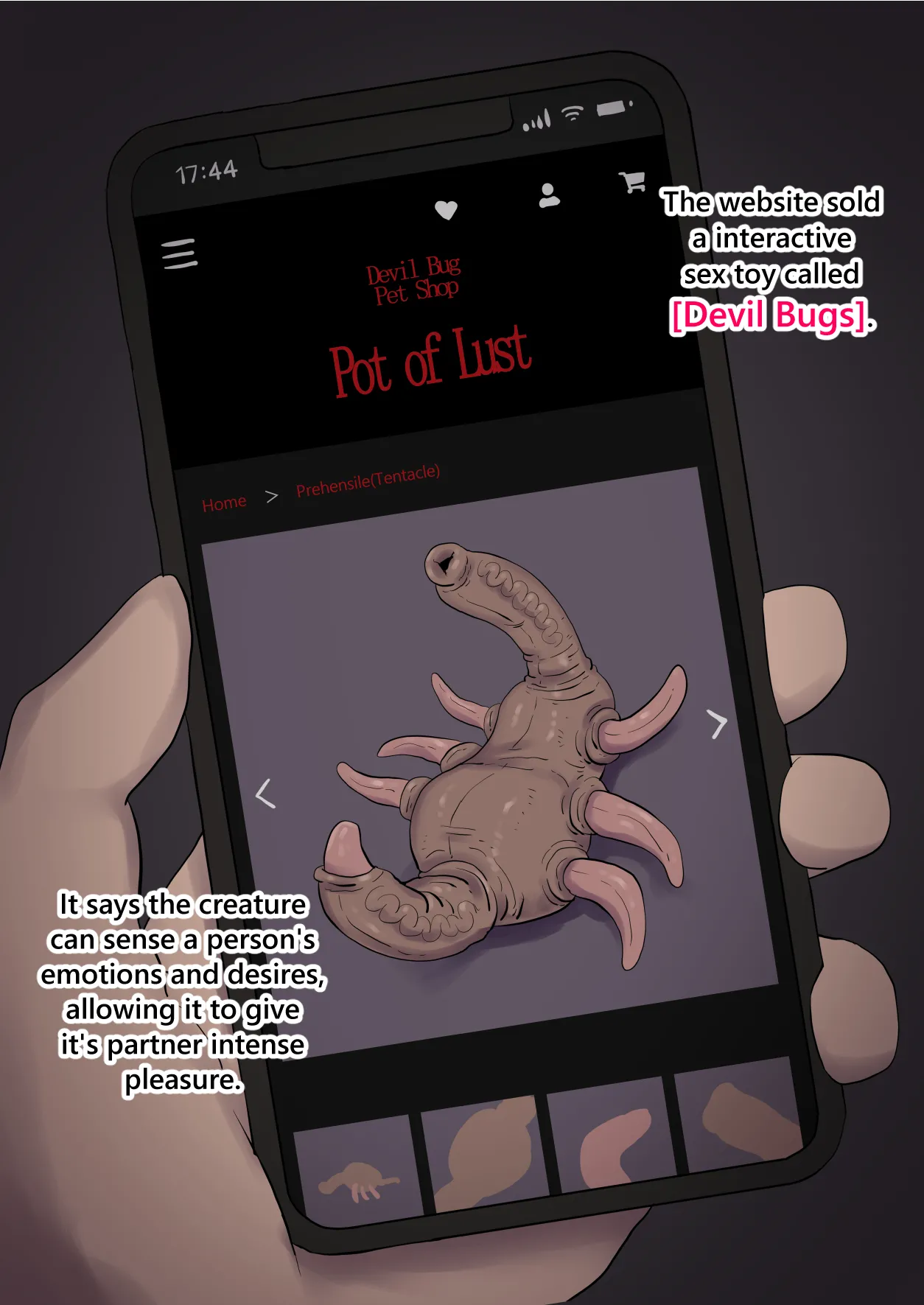 Moshi Tsuma wo Shokushuseibutsu ni Netorasetara | What Would Happen If I Let My Wife Sleep With a Tentacle Creature？ page 8 full