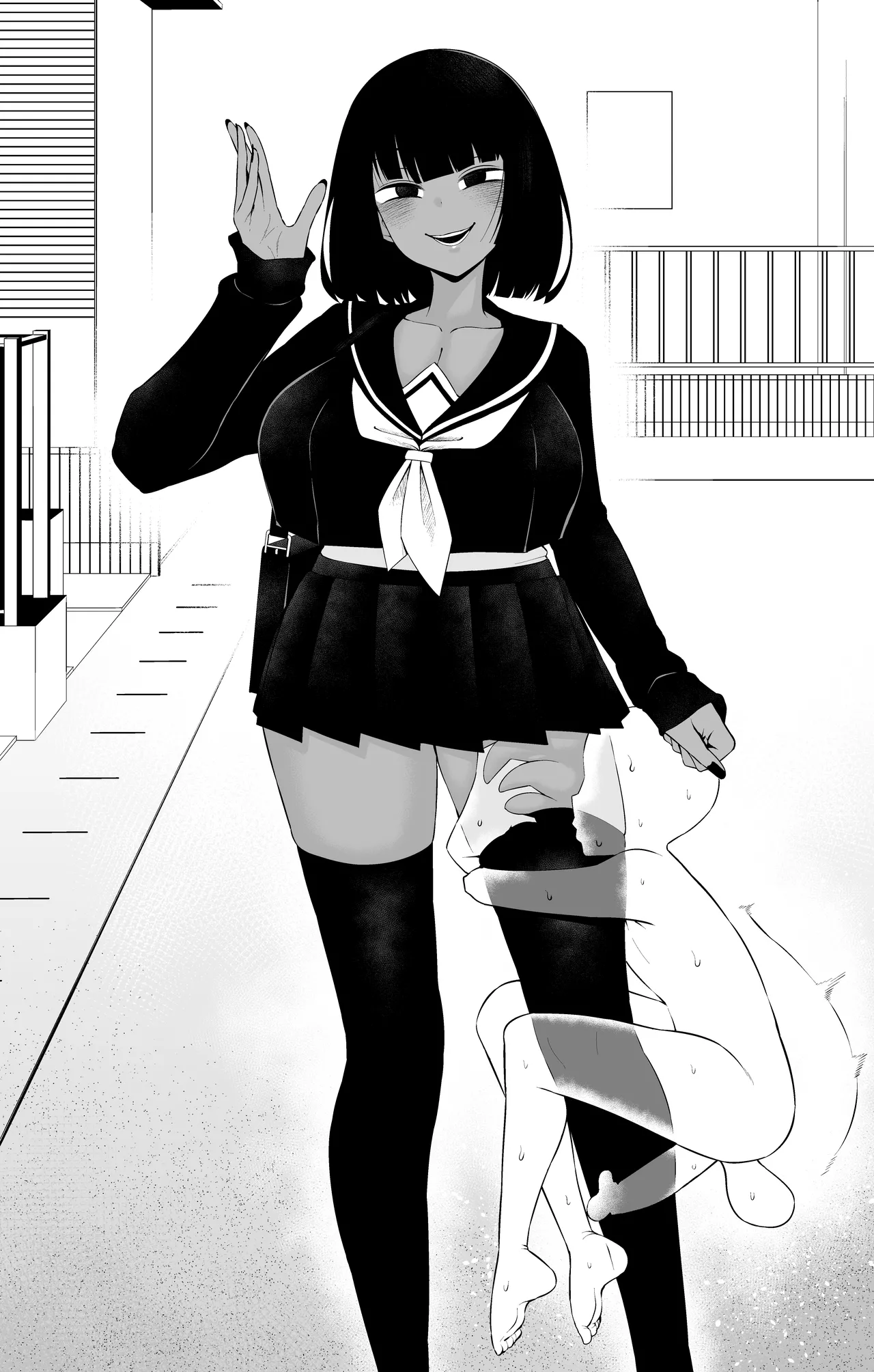 Kokukoku-san wa shirajirashī 19. 1-Wa page 8 full