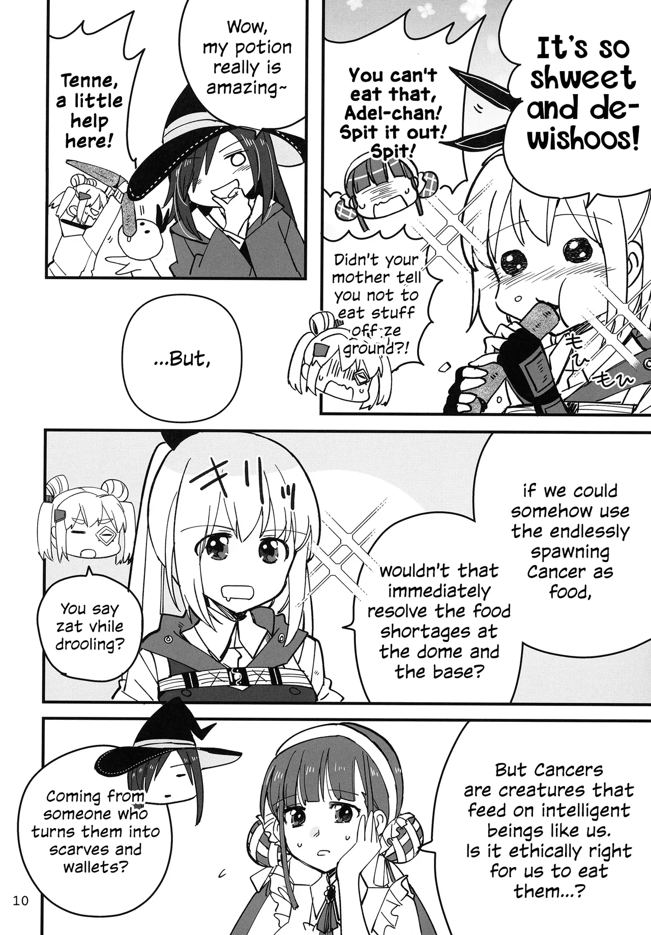 Shinobanu Ninja wa Kuishinbou | The Not-So Stealthy Ninja is a Glutton page 10 full