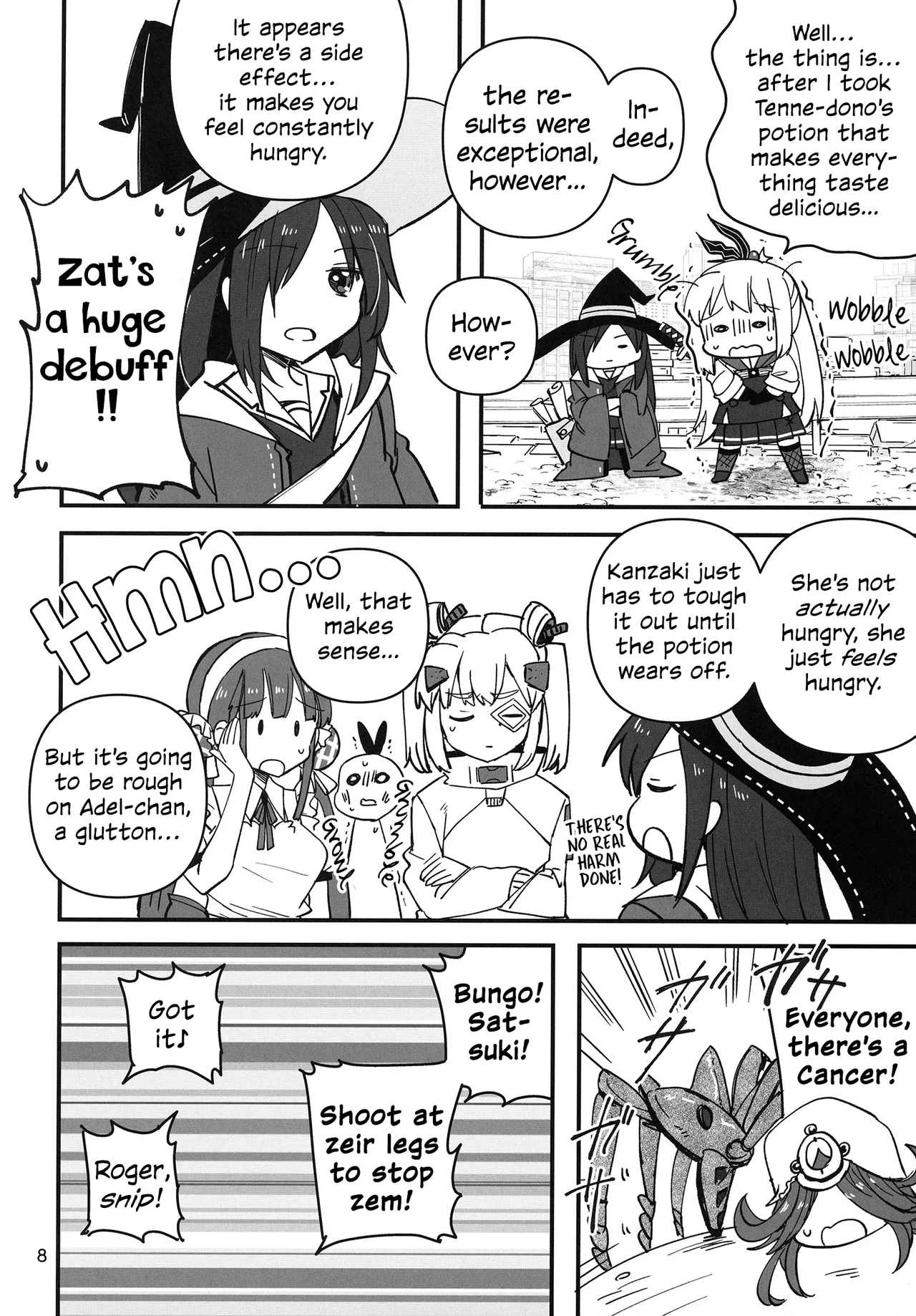 Shinobanu Ninja wa Kuishinbou | The Not-So Stealthy Ninja is a Glutton page 8 full