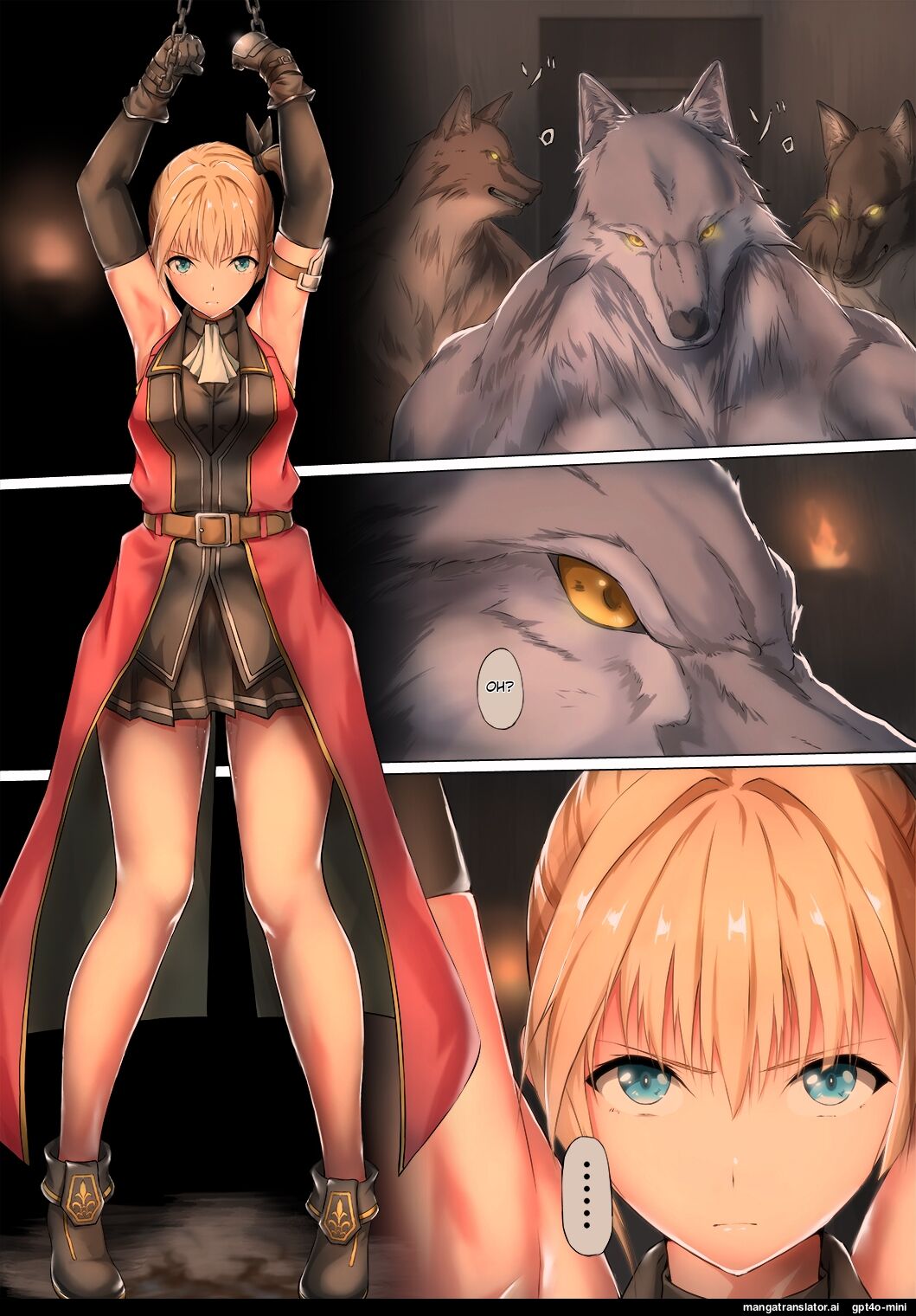 Hardship of a Knightess who Fell Captive to Beastmen page 10 full