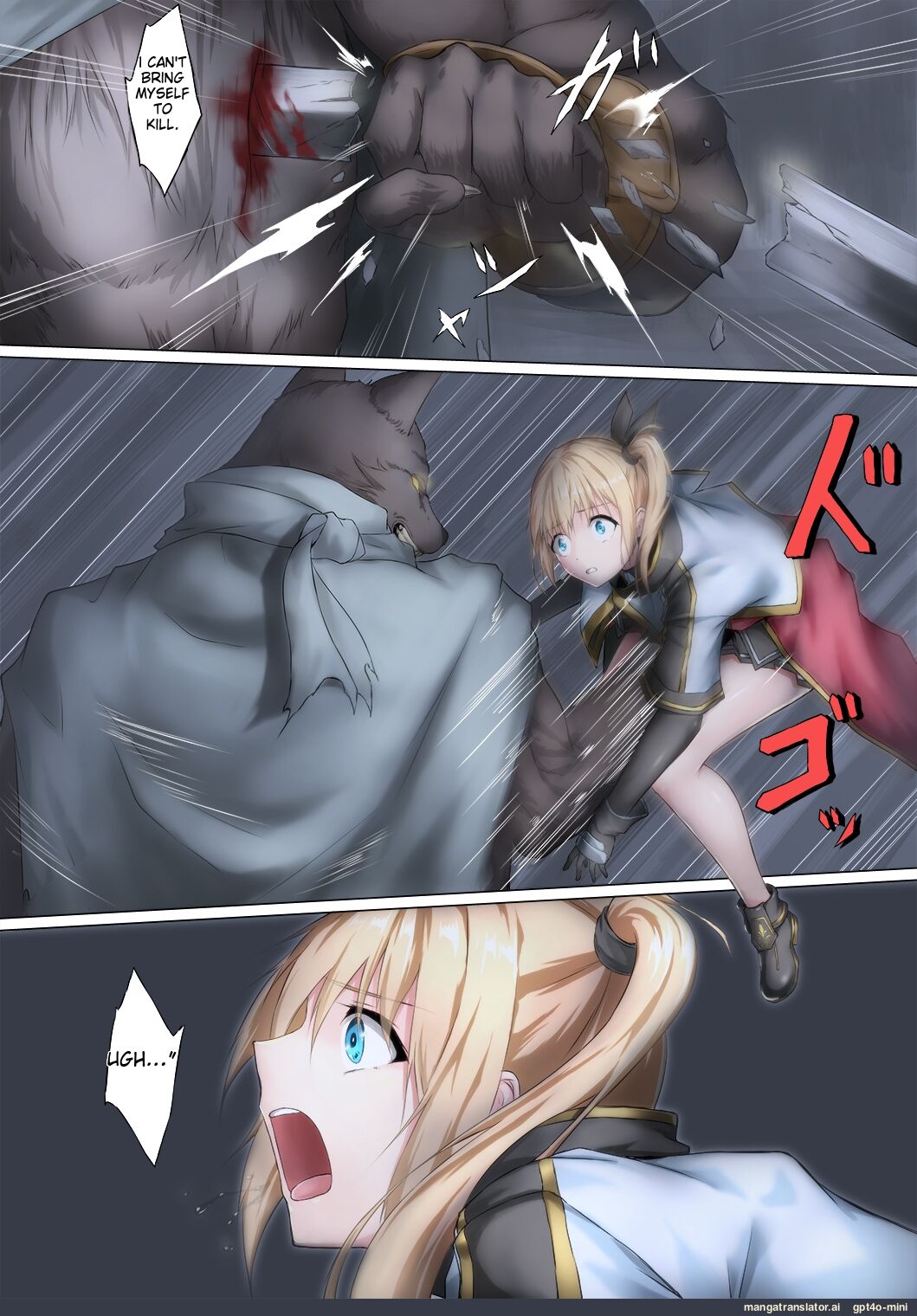 Hardship of a Knightess who Fell Captive to Beastmen page 4 full