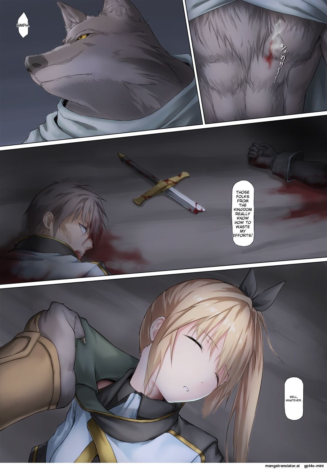 Hardship of a Knightess who Fell Captive to Beastmen page 5 full