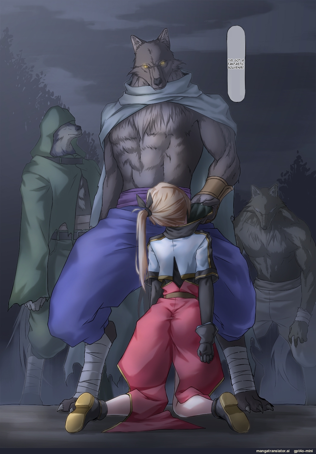 Hardship of a Knightess who Fell Captive to Beastmen page 6 full