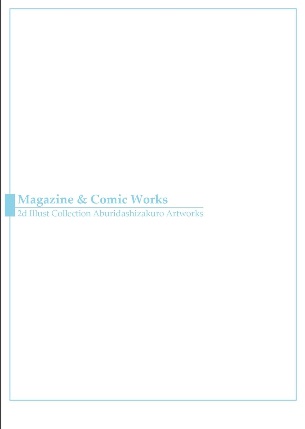 2d Illust Collection - Aburidashi Zakuro Artworks page 3 full