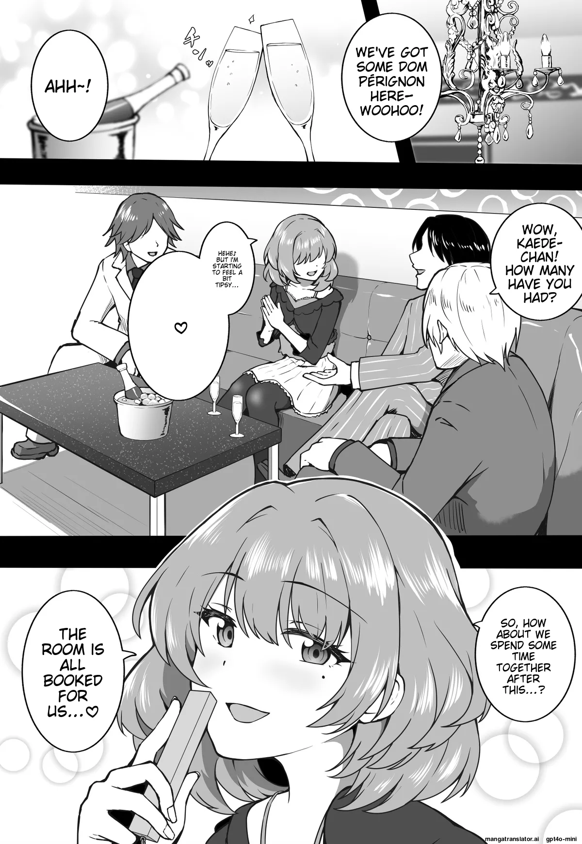 Host to Kaede page 1 full