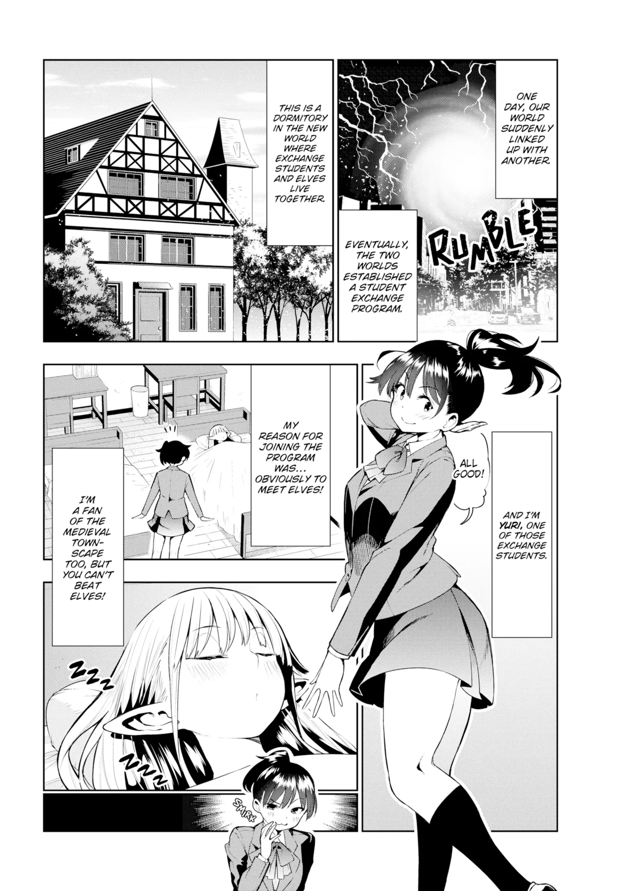 Futanari no Elf page 9 full