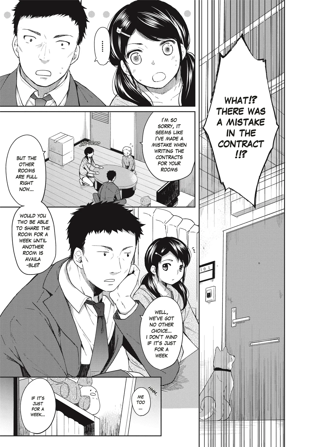 1 Room Apartment + Highschool Girl Suddenly Living Together? Close Contact!? First Sex!!? Ch.1-15 page 4 full