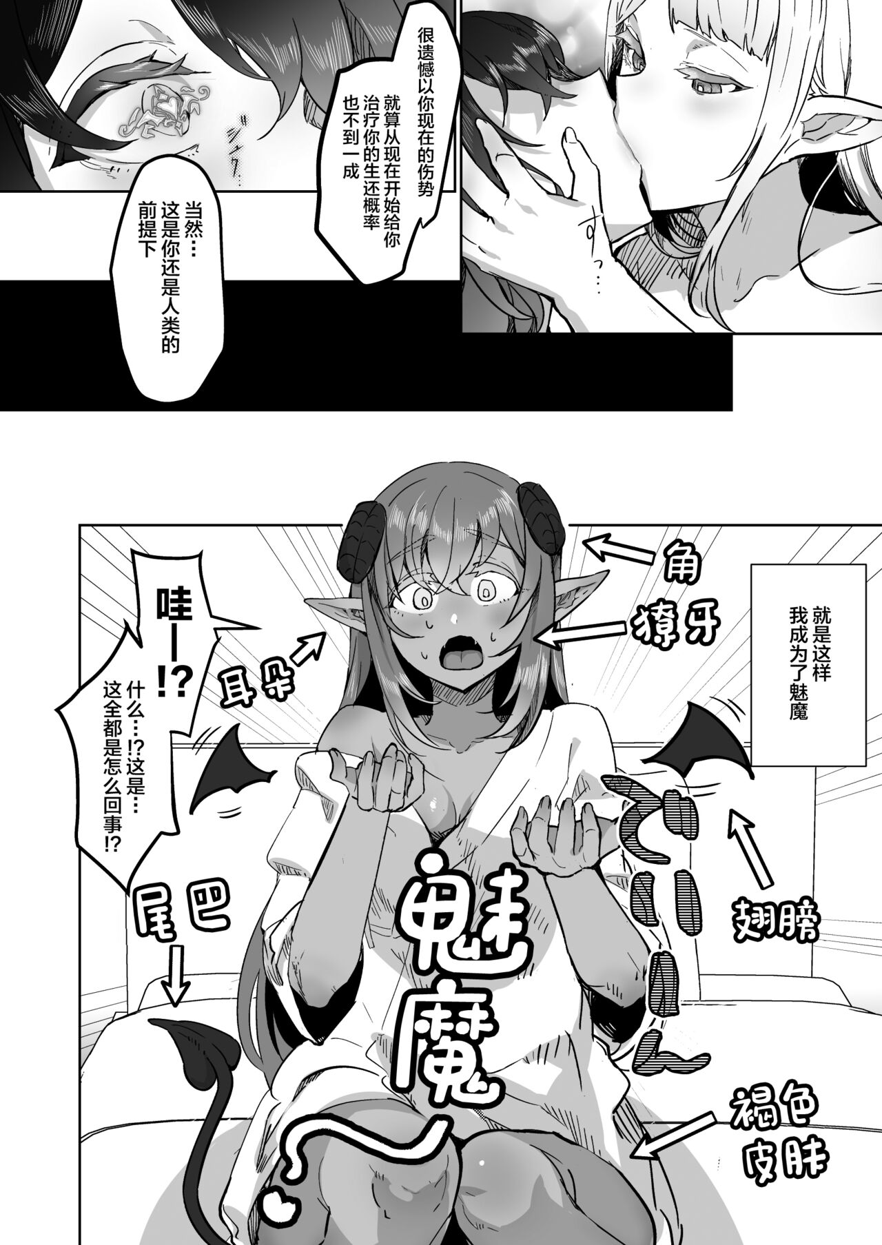 Futanari Chiryou Succubus Clinic Zero ~Succubus Kenshuu Choukyou Hen~ page 6 full