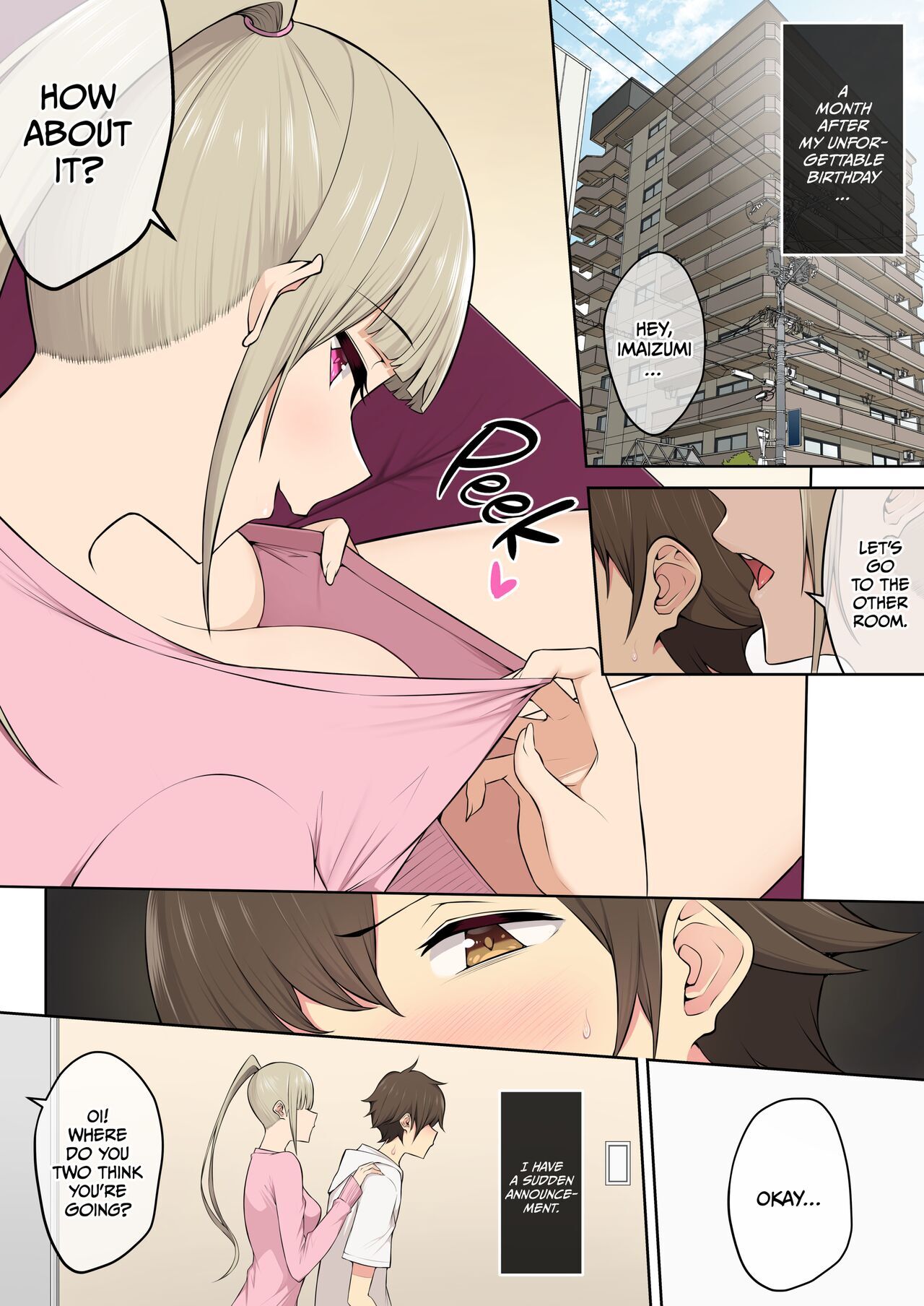 Imaizumin-chi wa Douyara Gal no Tamariba ni Natteru Rashii 4 + Bonus page 2 full