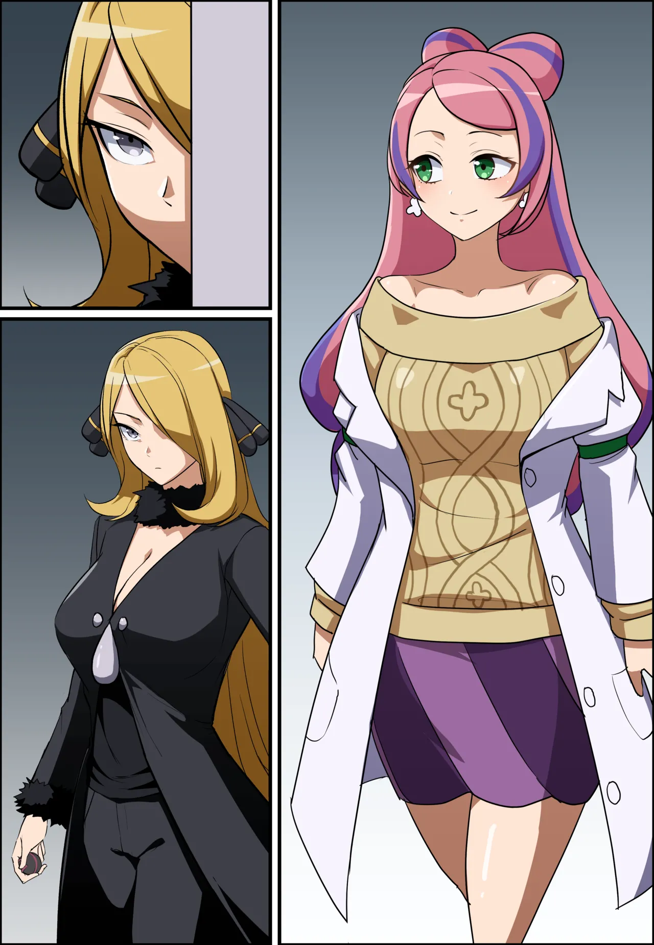 Pokémon - Miriam / Cynthia / Lisia / Sonia │ page 1 full
