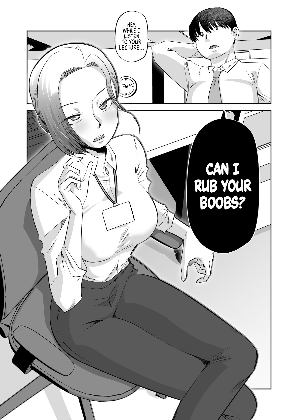 Oppai Sawattete Ii desu ka ne | Can I Rub Your Boobs? page 4 full