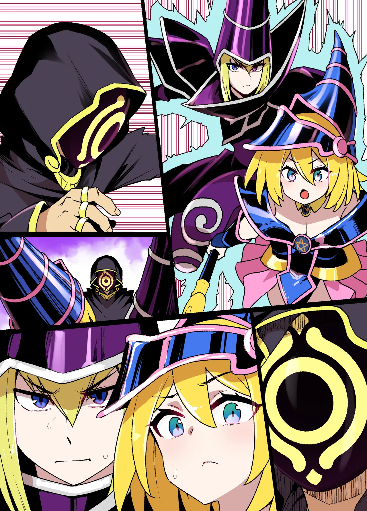 ブラマジガール悪堕ち淫魔化漫画 page 7 full