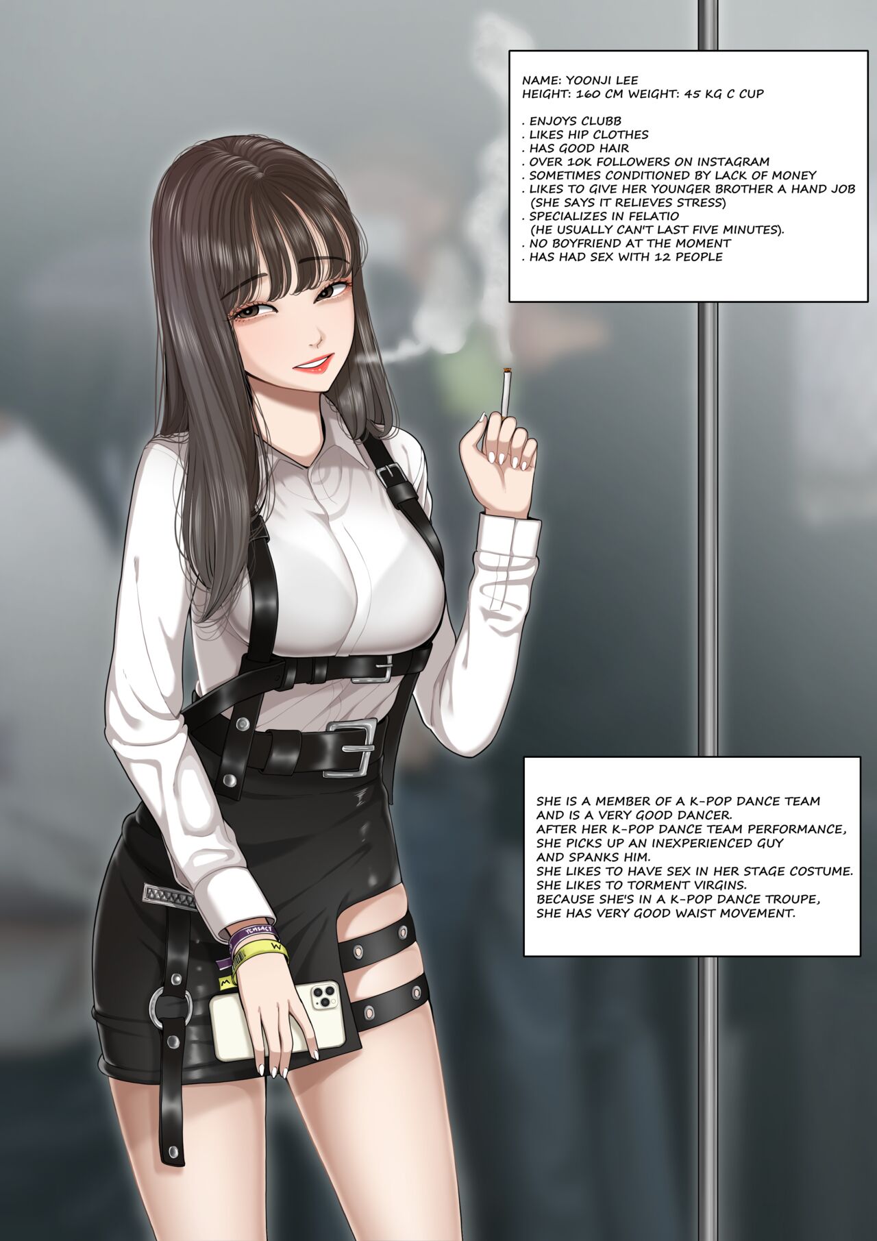 K GIRL Series Season 2 - Club Girl on the Bus page 1 full