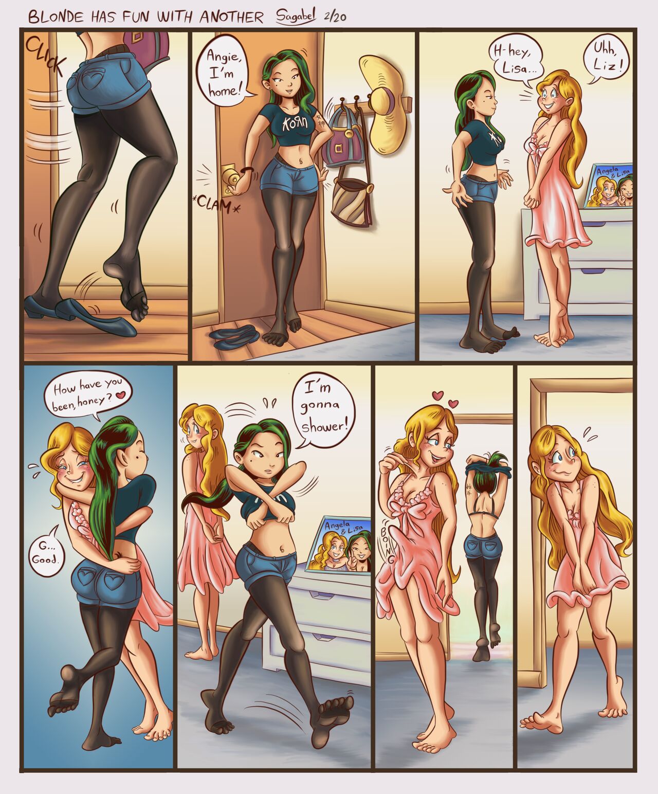 Blonde Beauty part 1-16 page 9 full