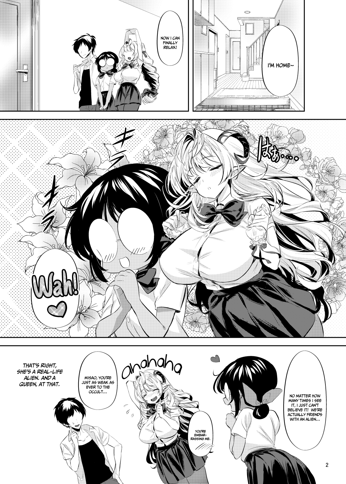 Having Sex Alone With My Childhood Friend Despite The Three of Us Living Together page 3 full