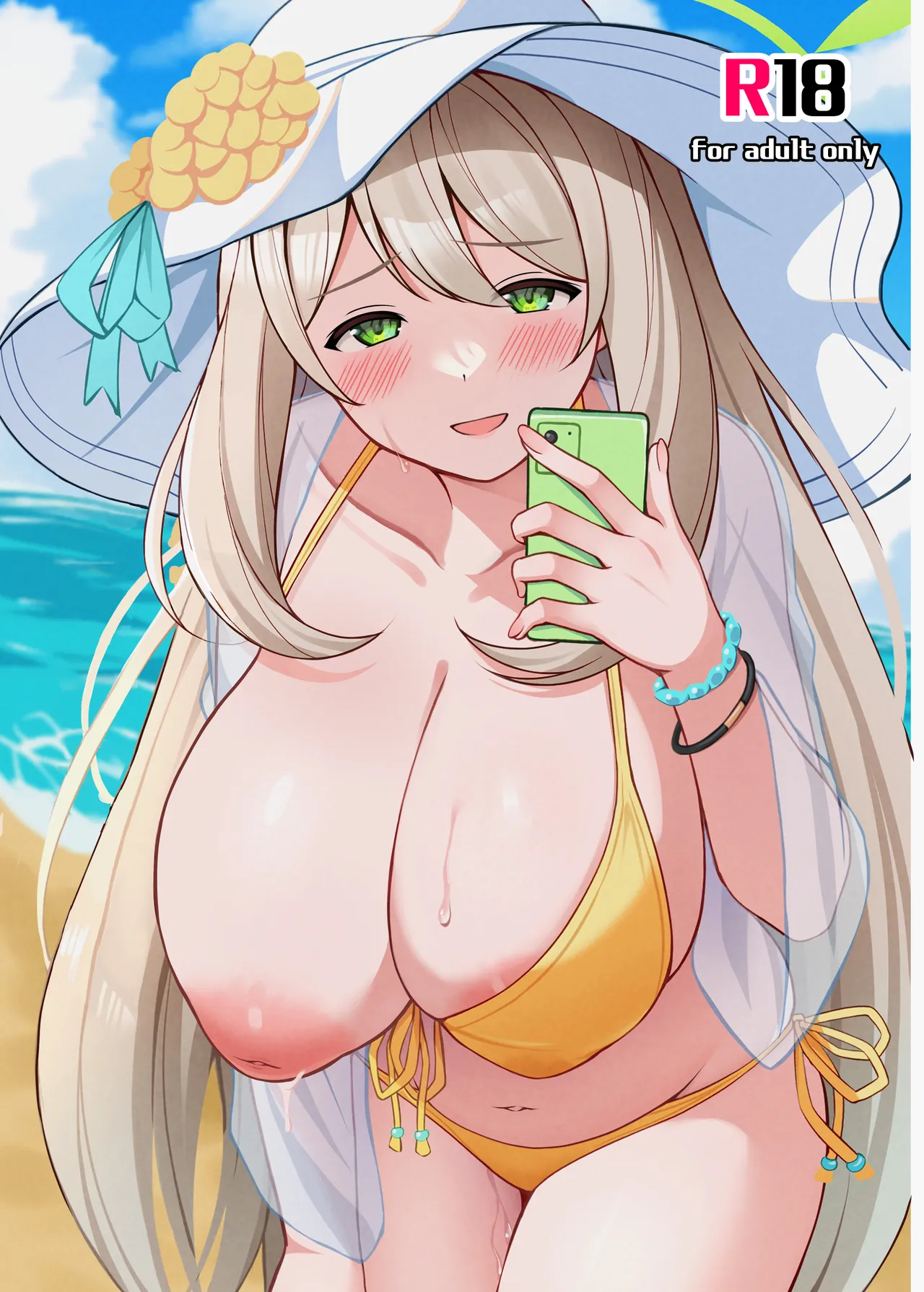 Nonomi-chan o Haramaseru Hon | Knocking Up Nonomi-chan page 1 full