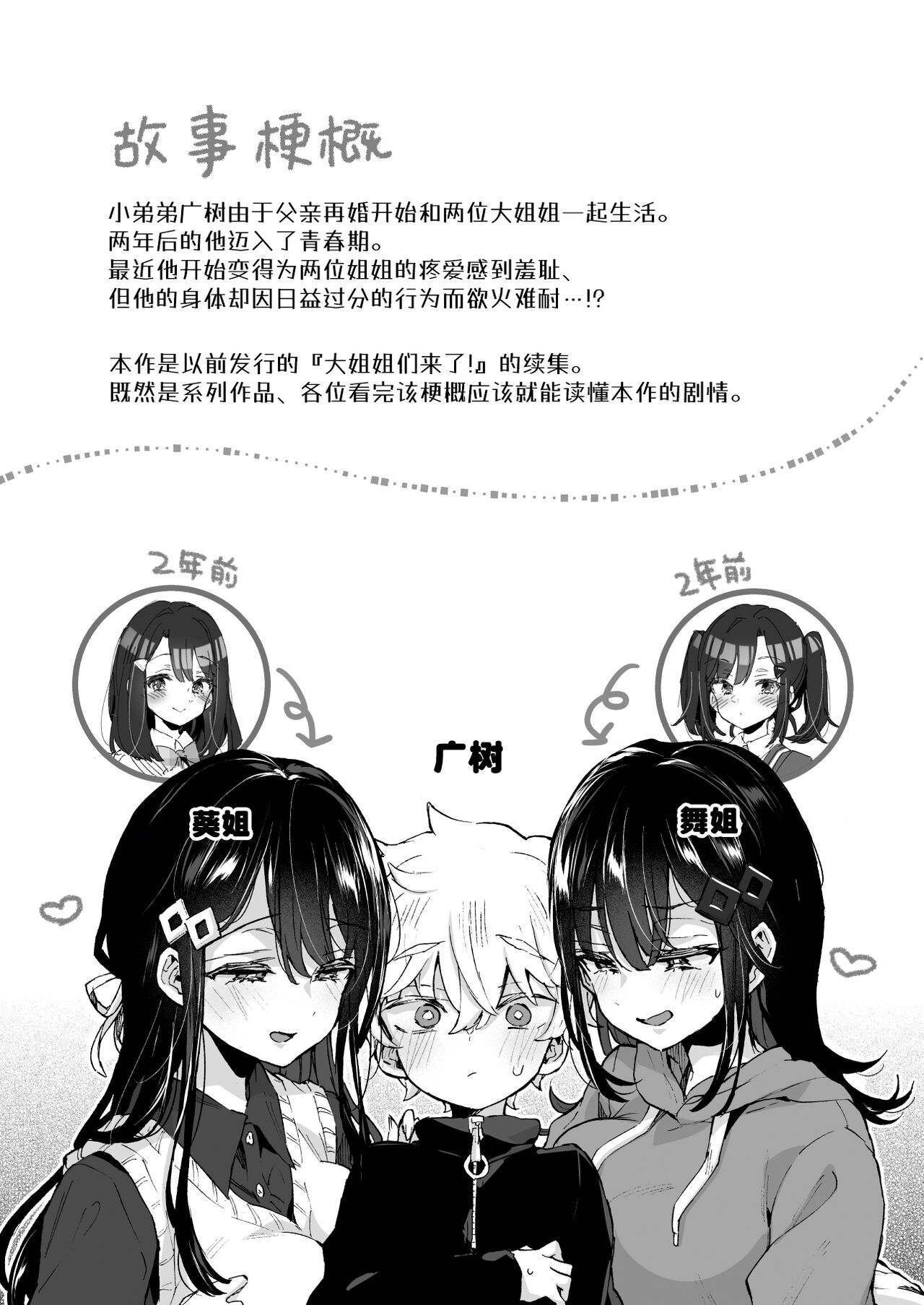 Onee-chan to Yofukashi! - Staying Up Late With The Sisters |  和大姐姐们的难眠之夜！ page 3 full